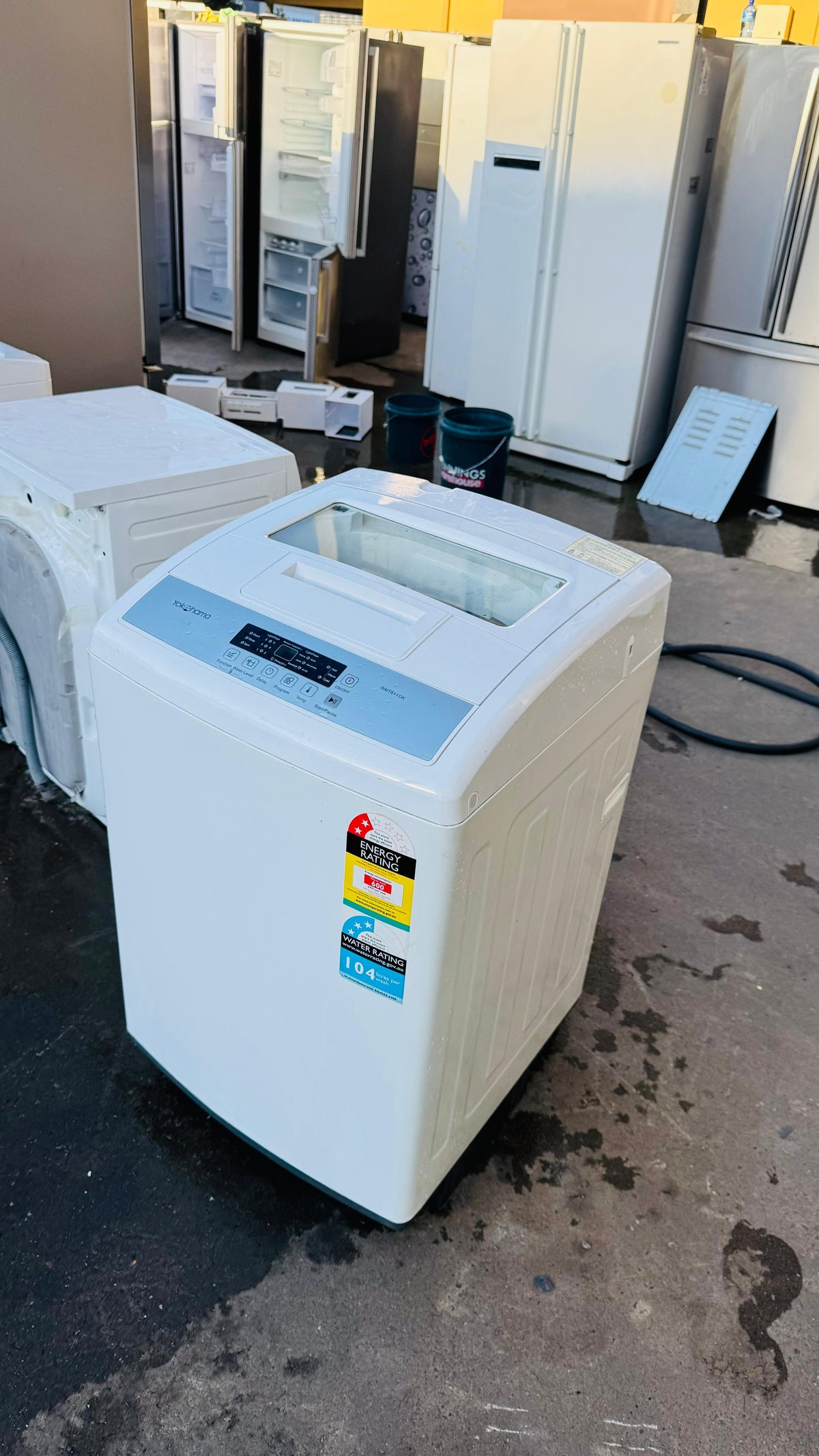 YOKOHOMA 8KGS TOP LOADER WASHING MACHINE