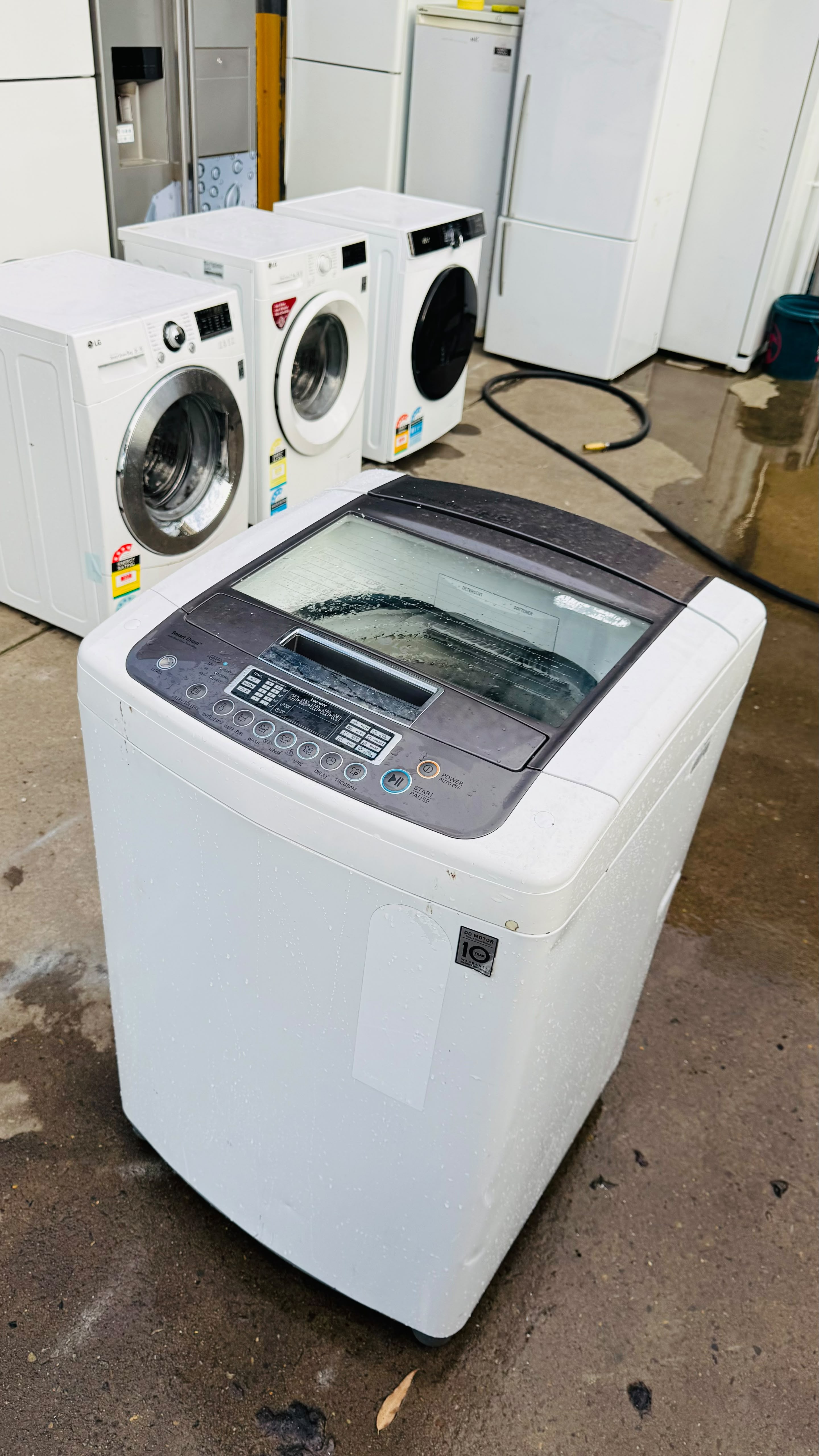 LG 8KGS TOP LOADER WASHING MACHINE