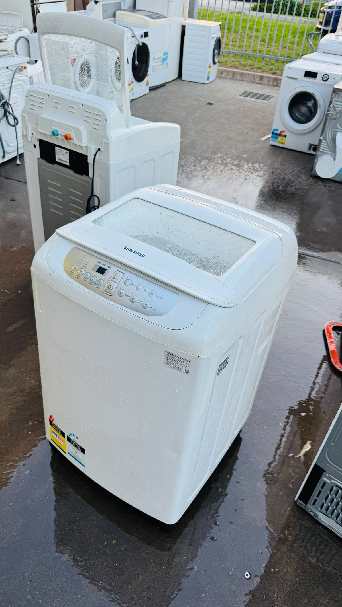SAMSUNG 6.5KGS TOP LOADER WASHING MACHINE