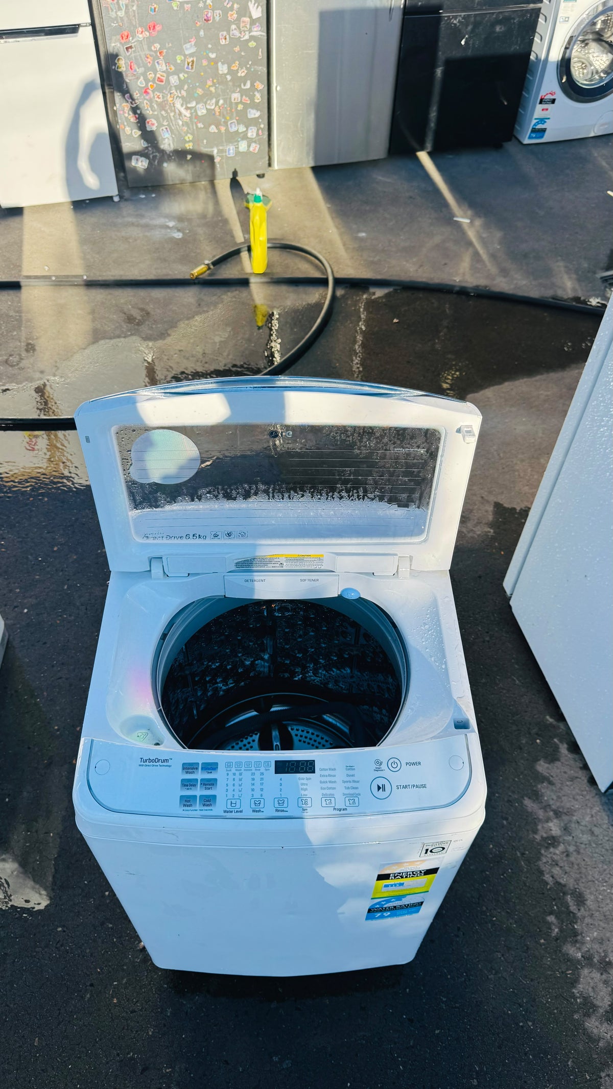 LG 6.5KGS TOP LOADER WASHING MACHINE