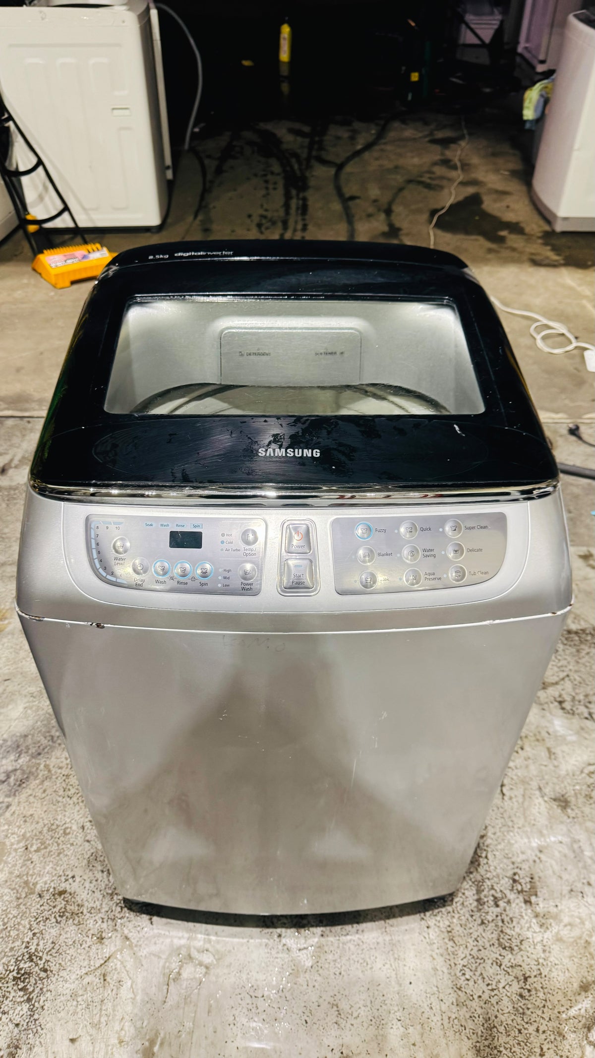 SAMSUNG 8.5KGS TOP LOADER WASHING MACHINE