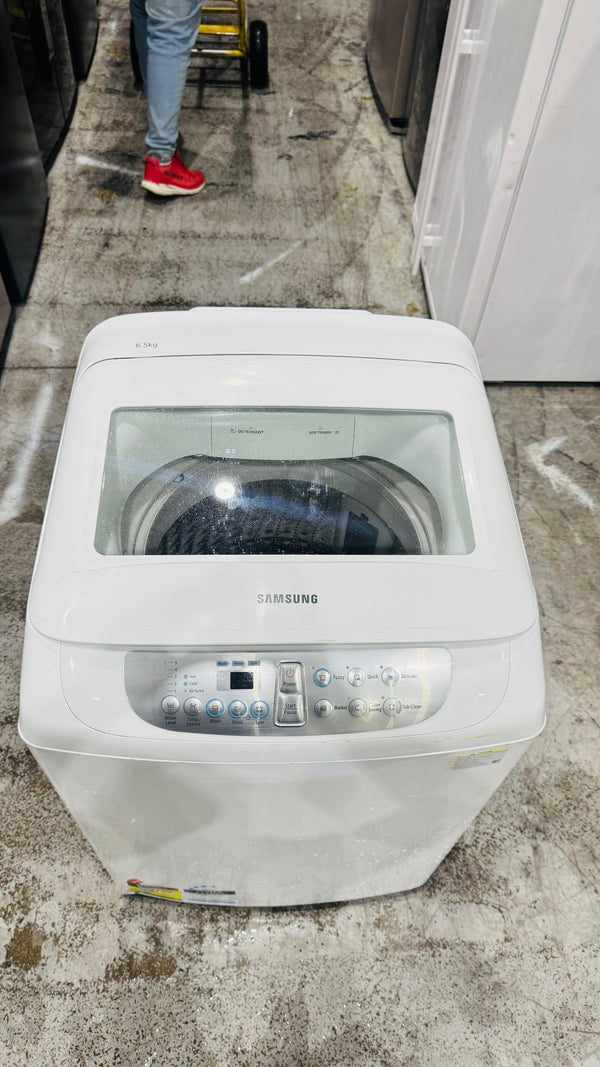 SAMSUNG 6.5 KGS TOP LOADER WASHING MACHINE