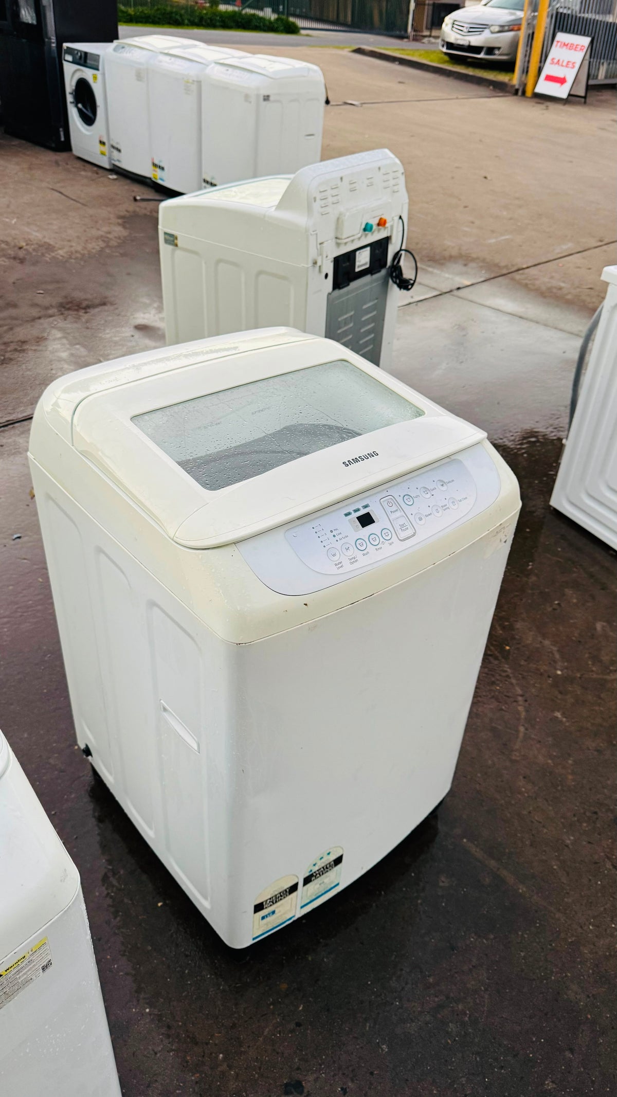 SAMSUNG 6.5KGS TOP LOADER WASHING MACHINE