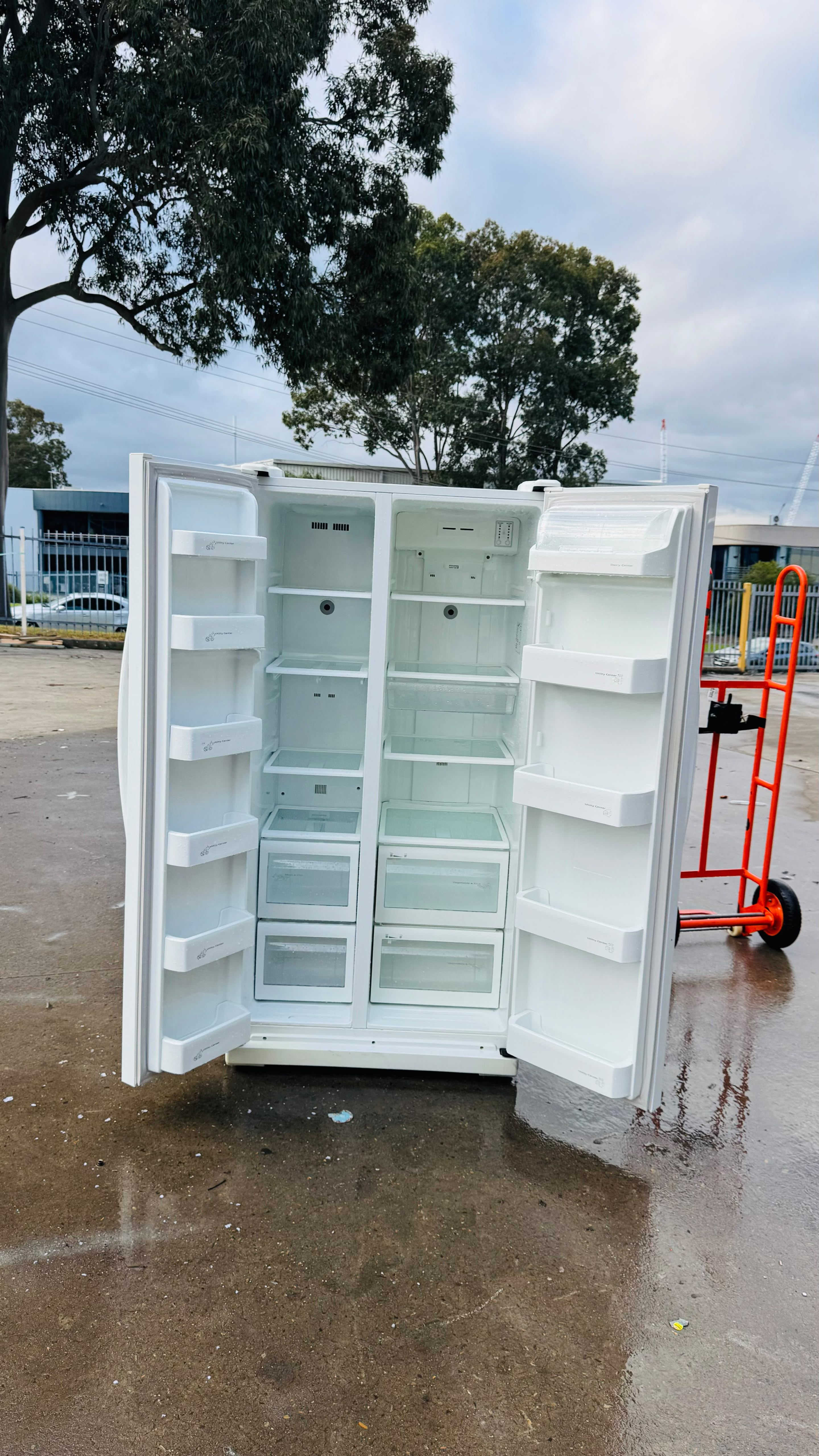 SAMSUNG 535 LITRES SIDE BY SIDE DOOR FRIDGE FREEZER