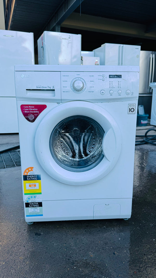 LG 7KGS FRONT LOADER WASHING MACHINE