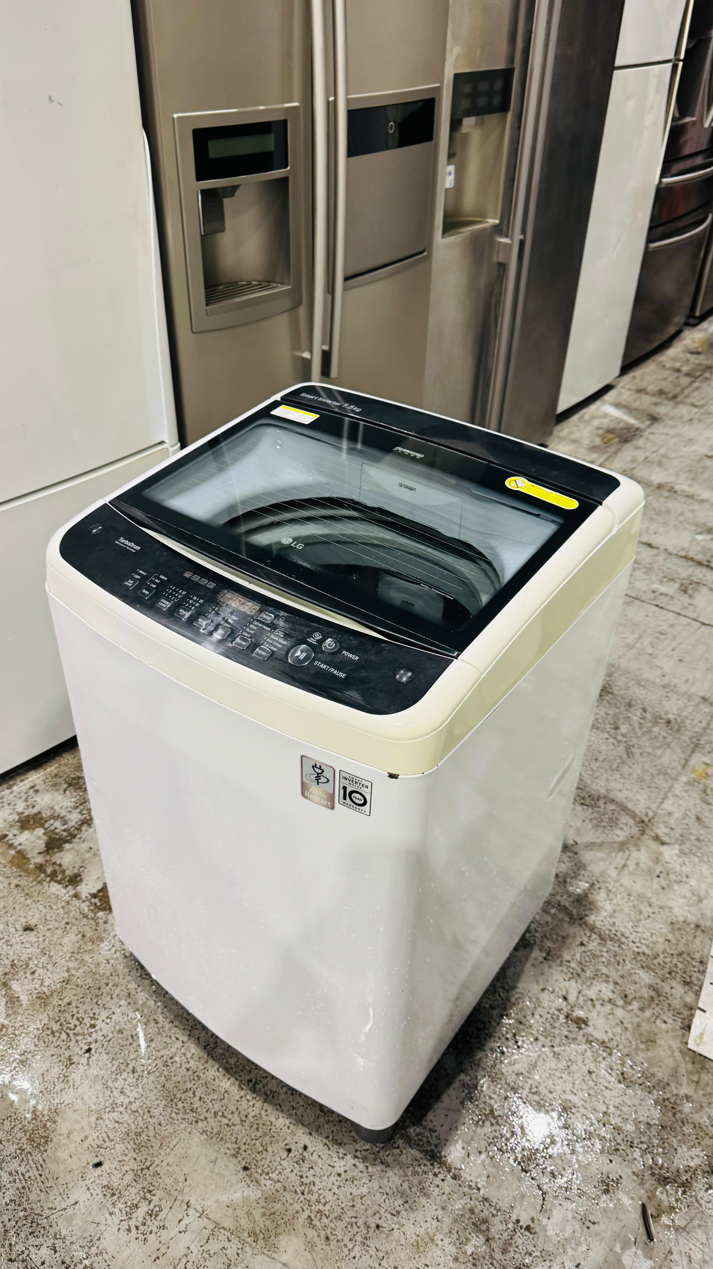 LG 7.5 KGS TOP LOADER WASHING MACHINE