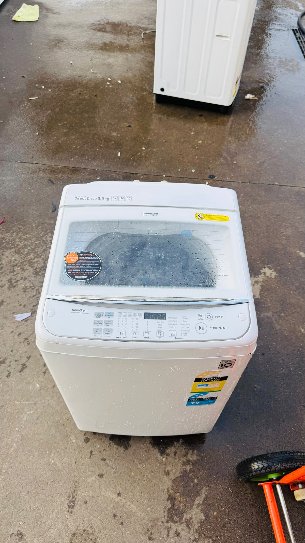 LG 6.5KGS TOP LOADER WASHING MACHINE