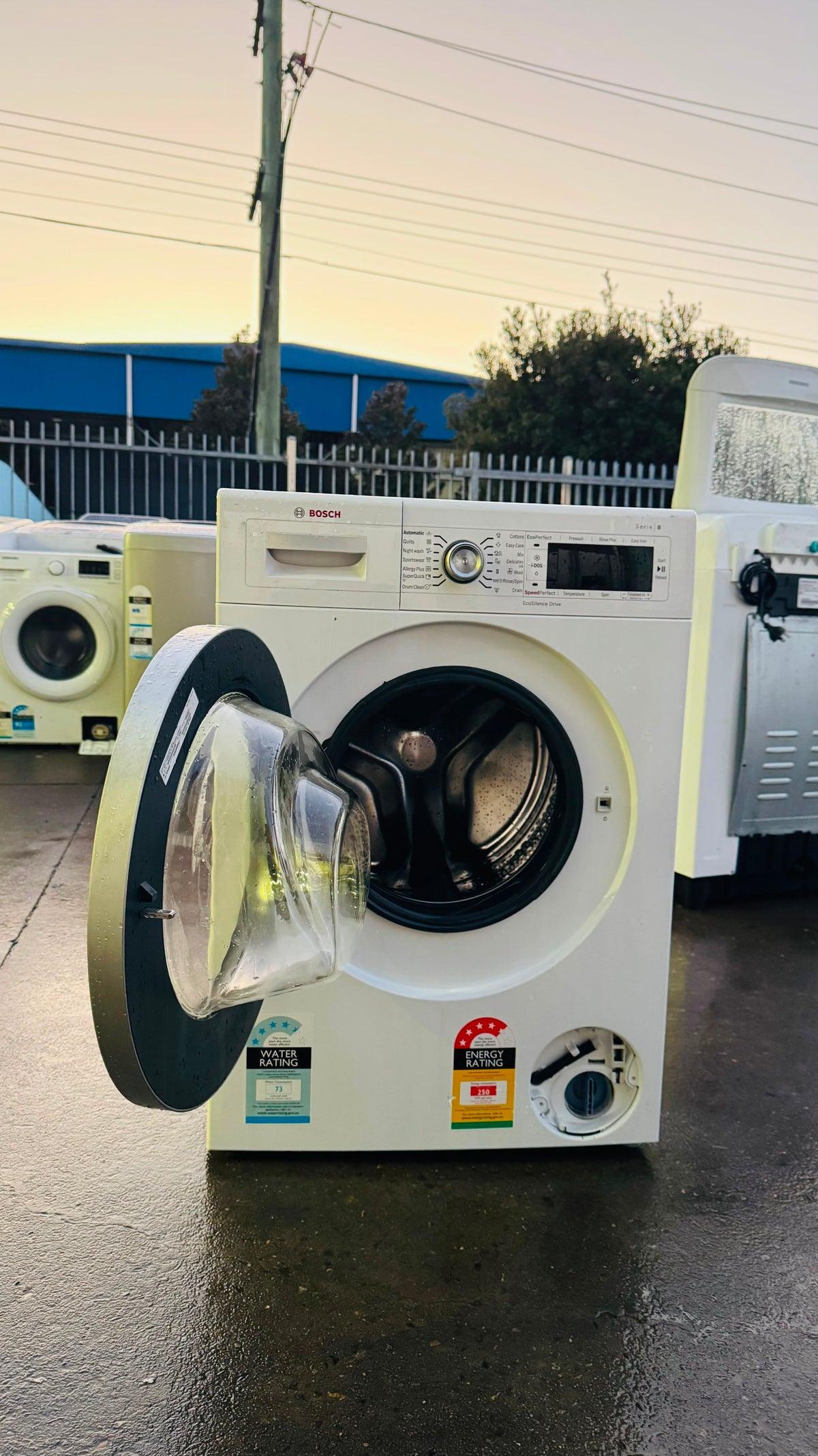 BOSCH 8.5KGS FRONT LOADER WASHING MACHINE