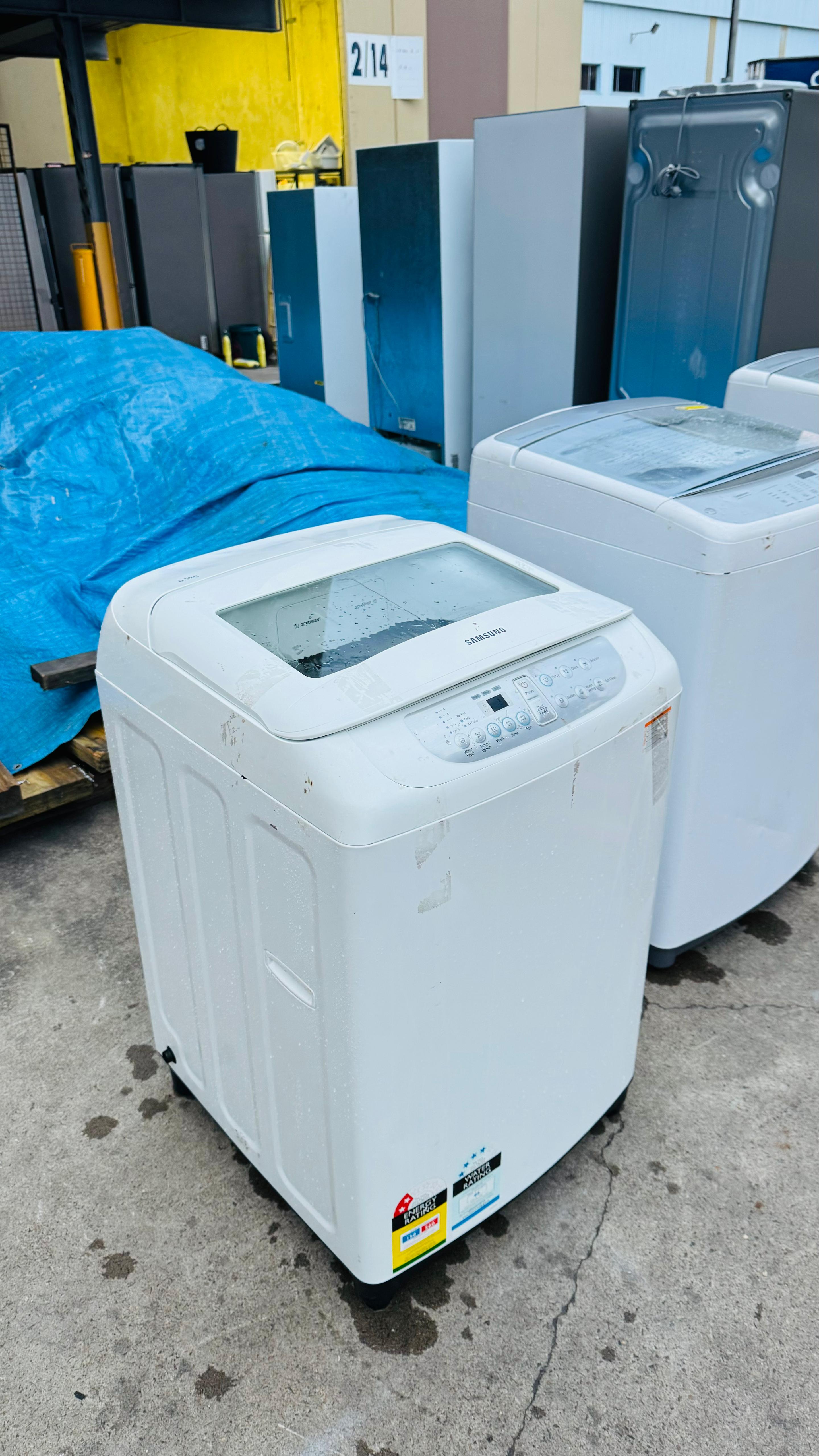 SAMSUNG 6.5KGS TOP LOADER WASHING MACHINE