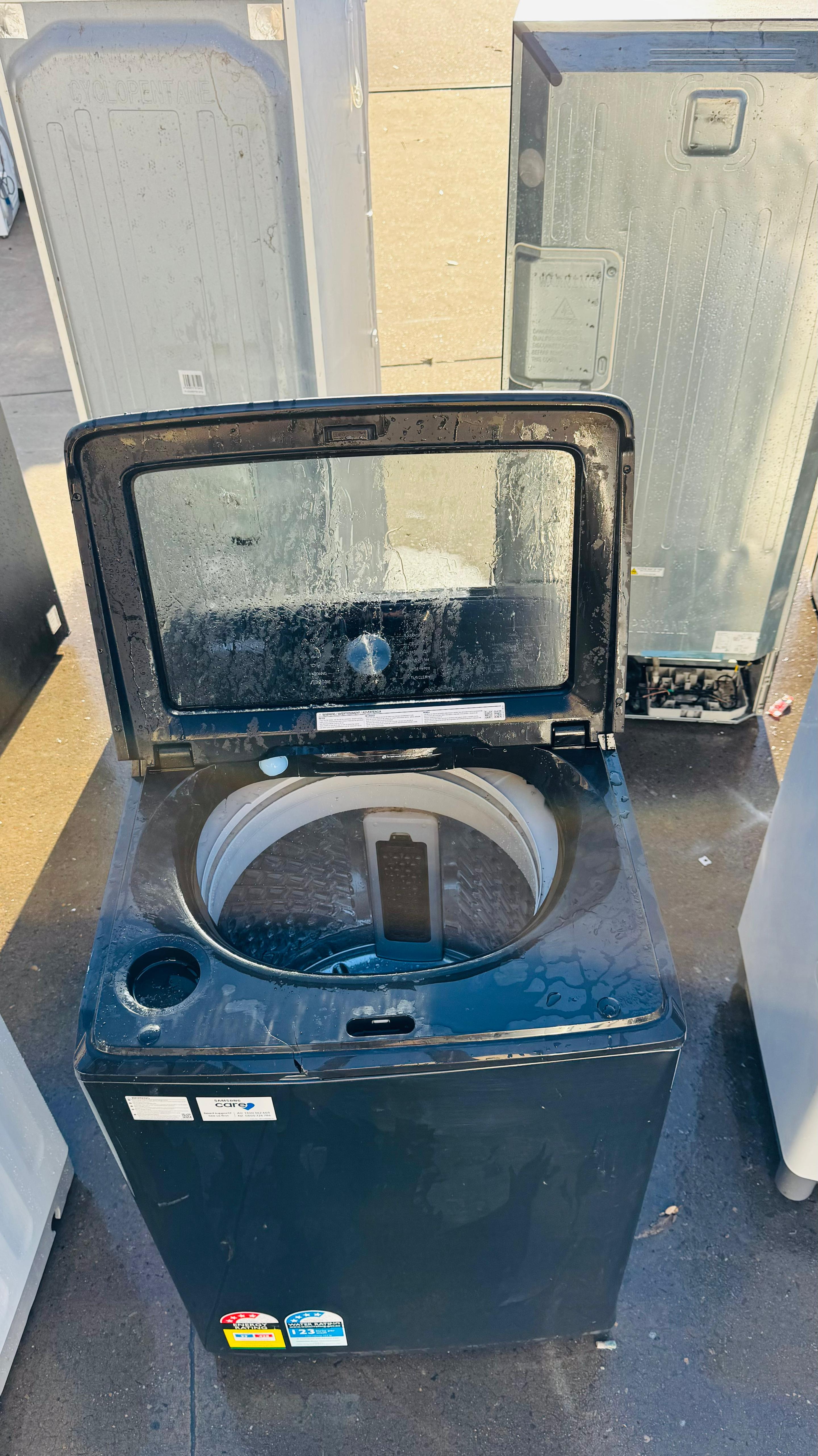 SAMSUNG 12KGS TOP LOADER WASHING MACHINE