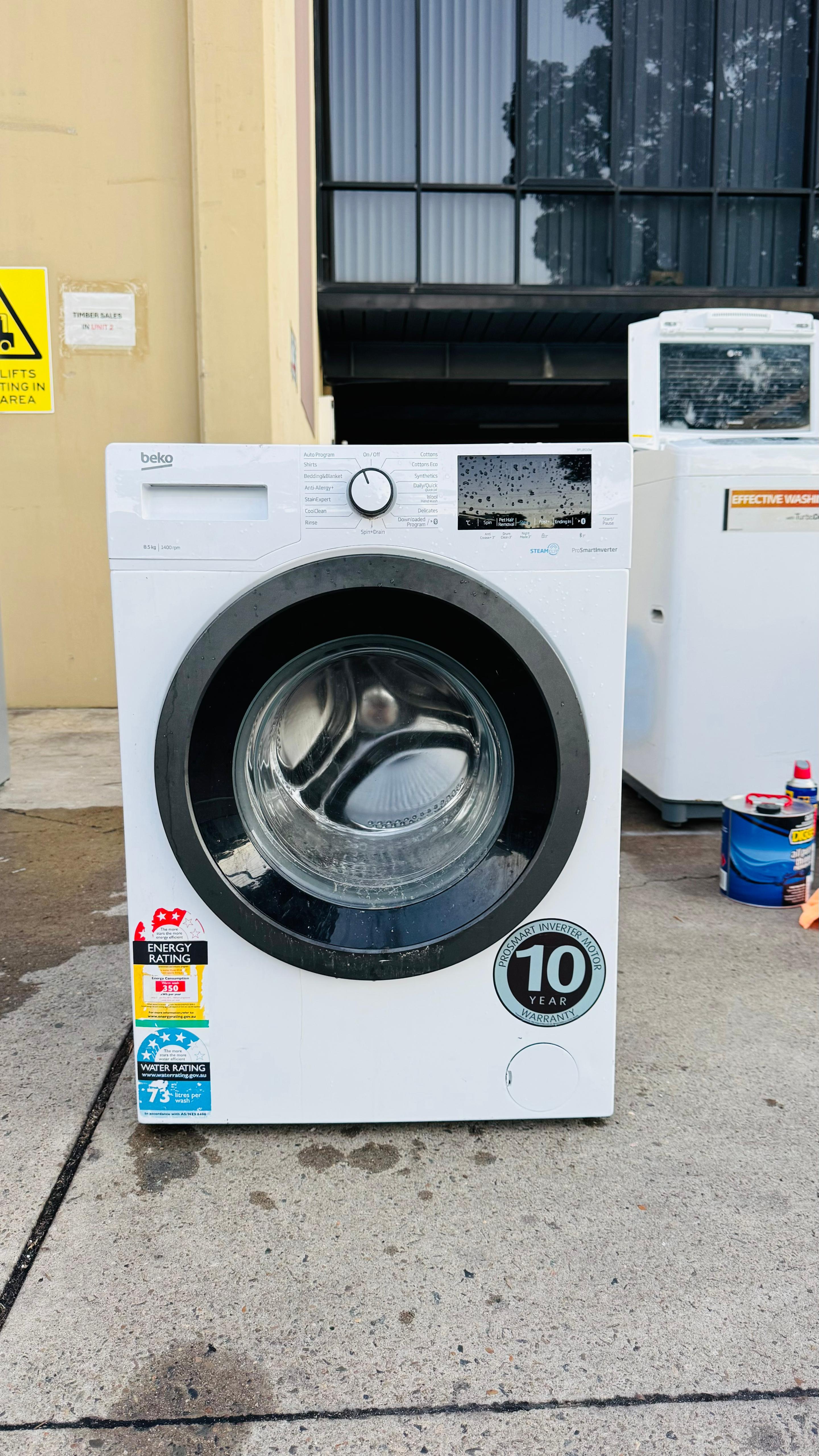 BEKO 8.5 KGS FRONT LOADER WASHING MACHINE