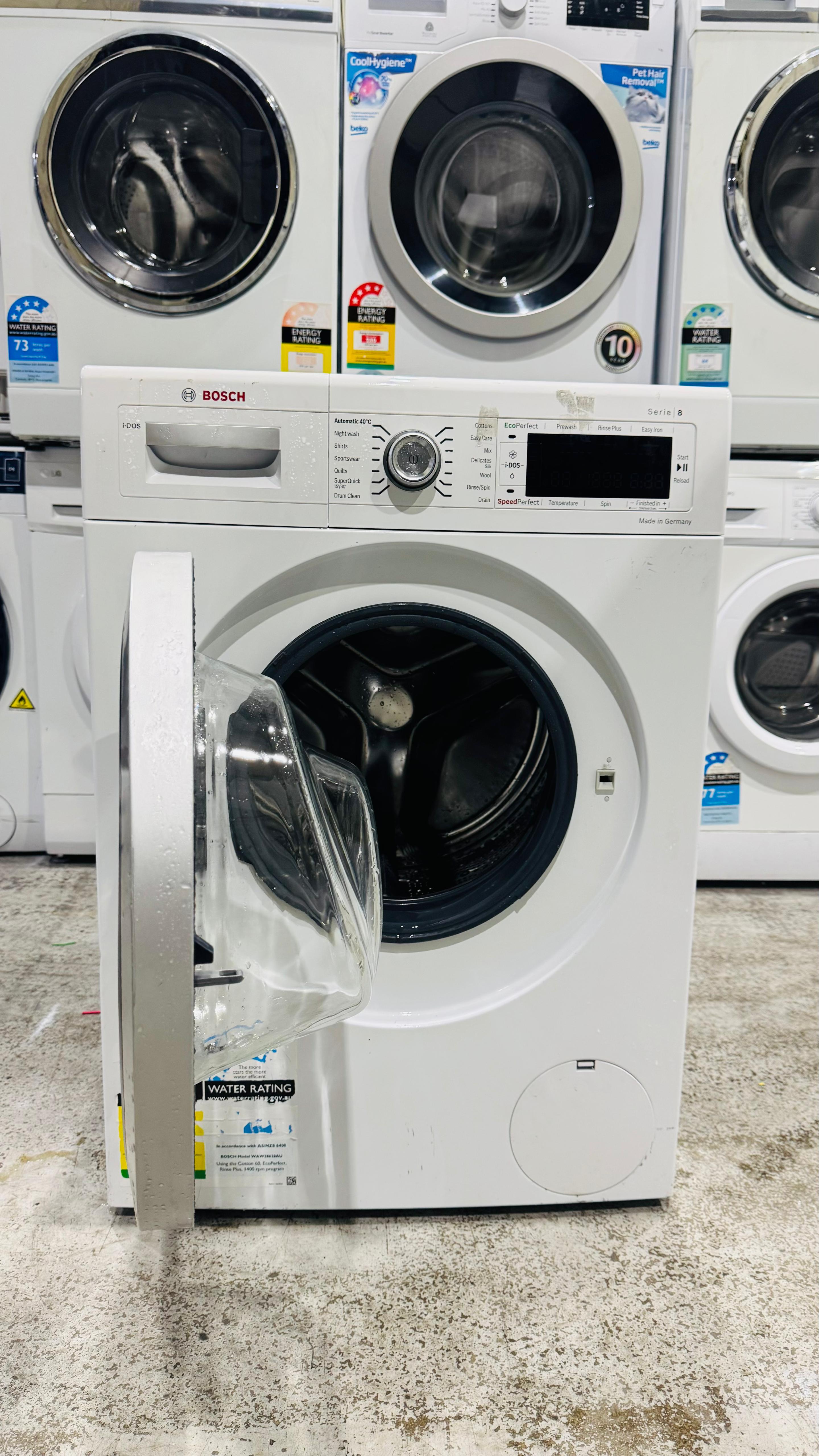 BOSCH 9 KGS FRONT LOADER WASHING MACHINE