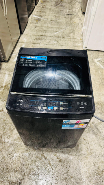 CHIQ 8 KGS TOP LOADER WASHING MACHINE