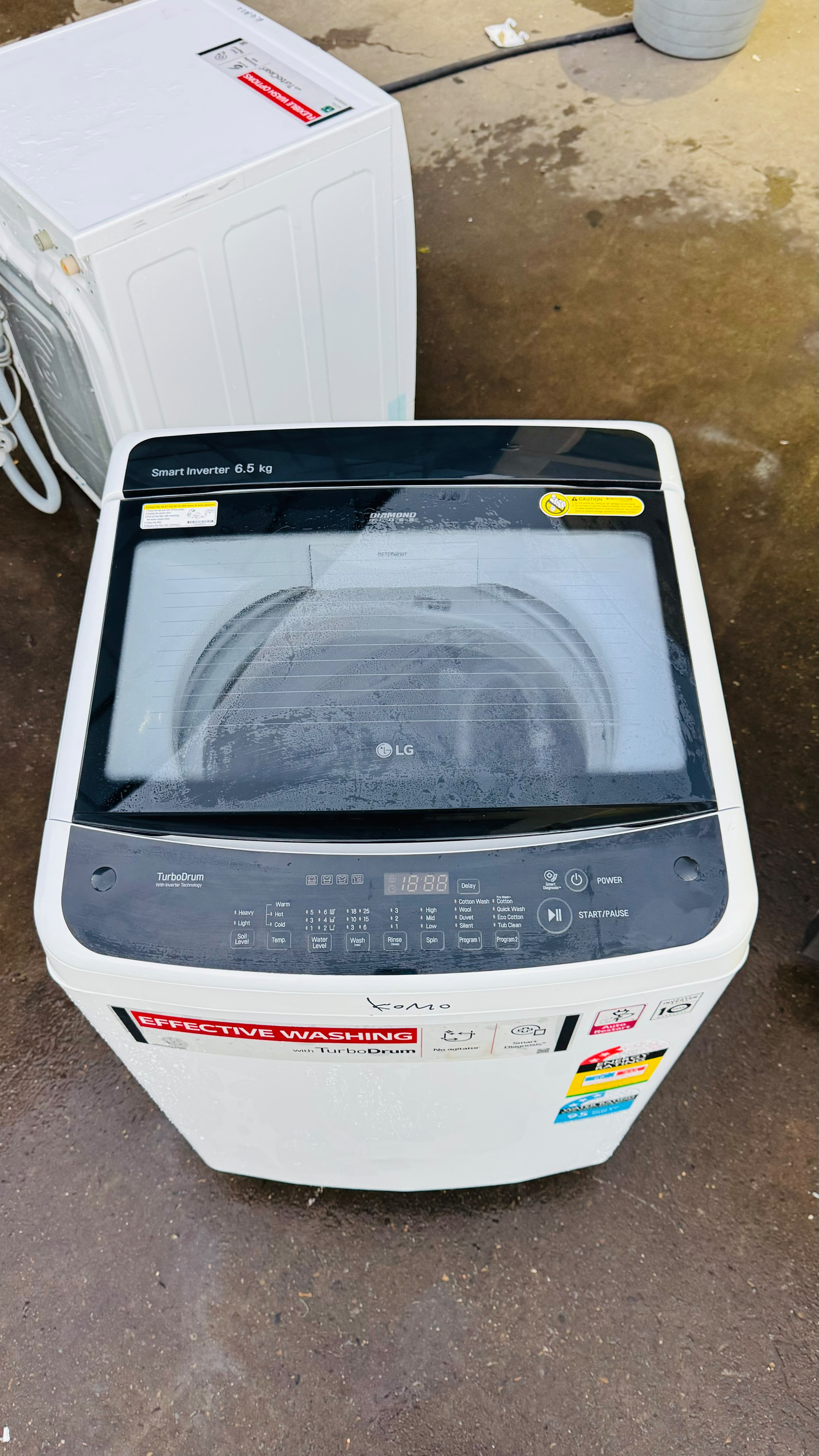 LG 6.5KGS TOP LOADER WASHING MACHINE