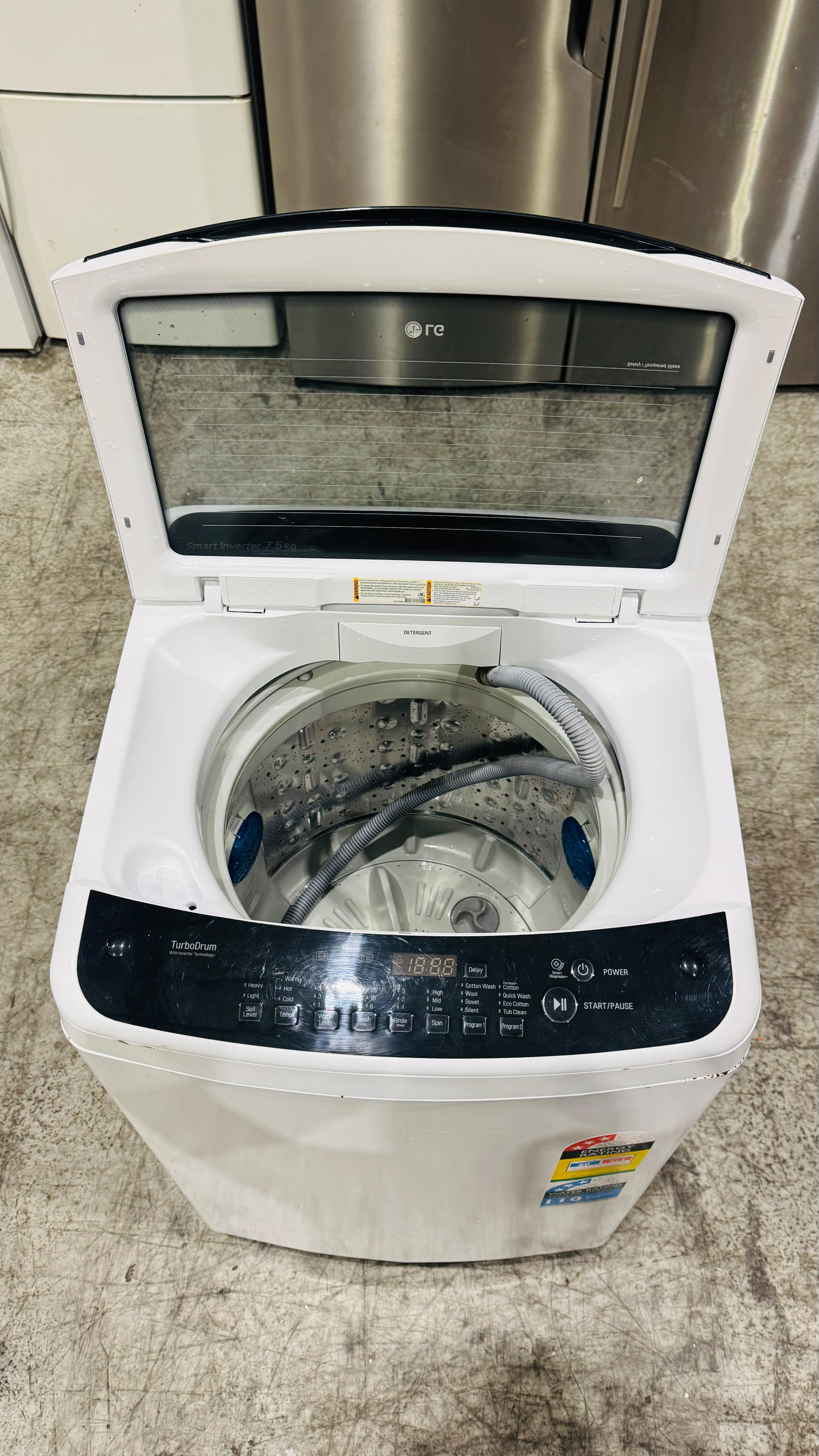LG 7.5KGS TOP LOADER WASHING MACHINE