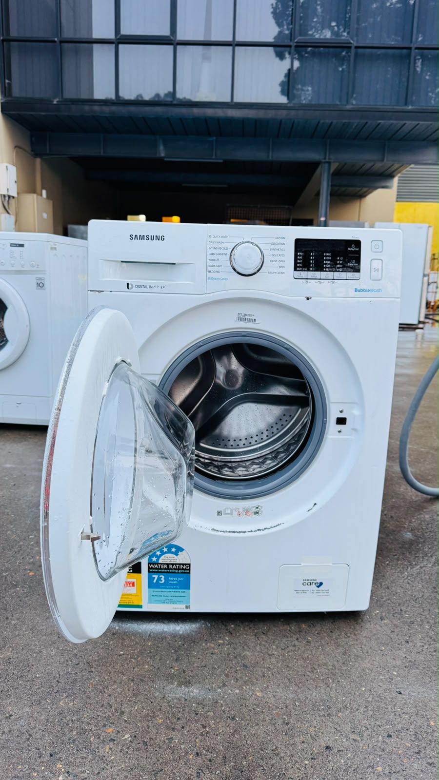 SAMSUNG 8.5KGS FRONT LOADER WASHING MACHINE