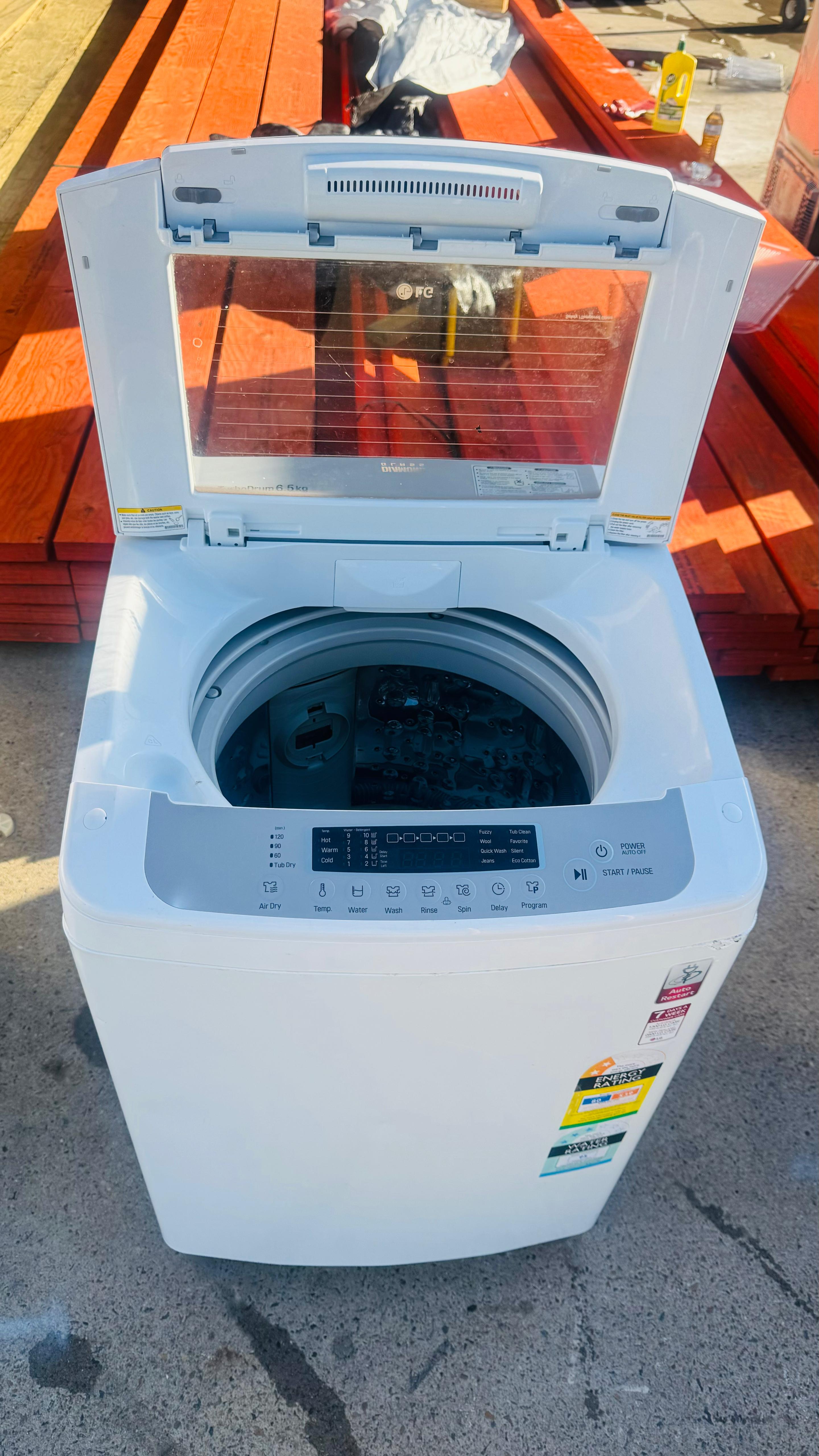 LG 6.5KGS TOP LOADER WASHING MACHINE