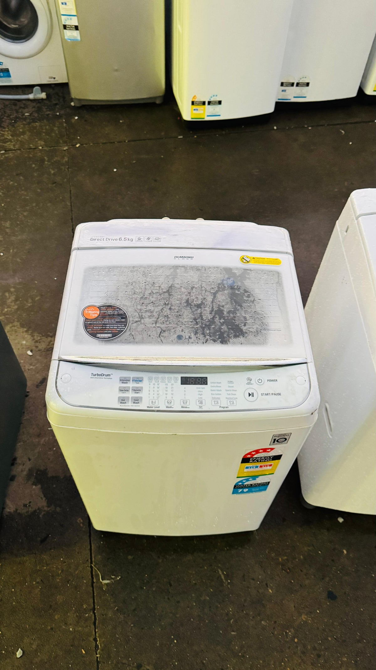 LG 6.5KGS TOP LOADER WASHING MACHINE