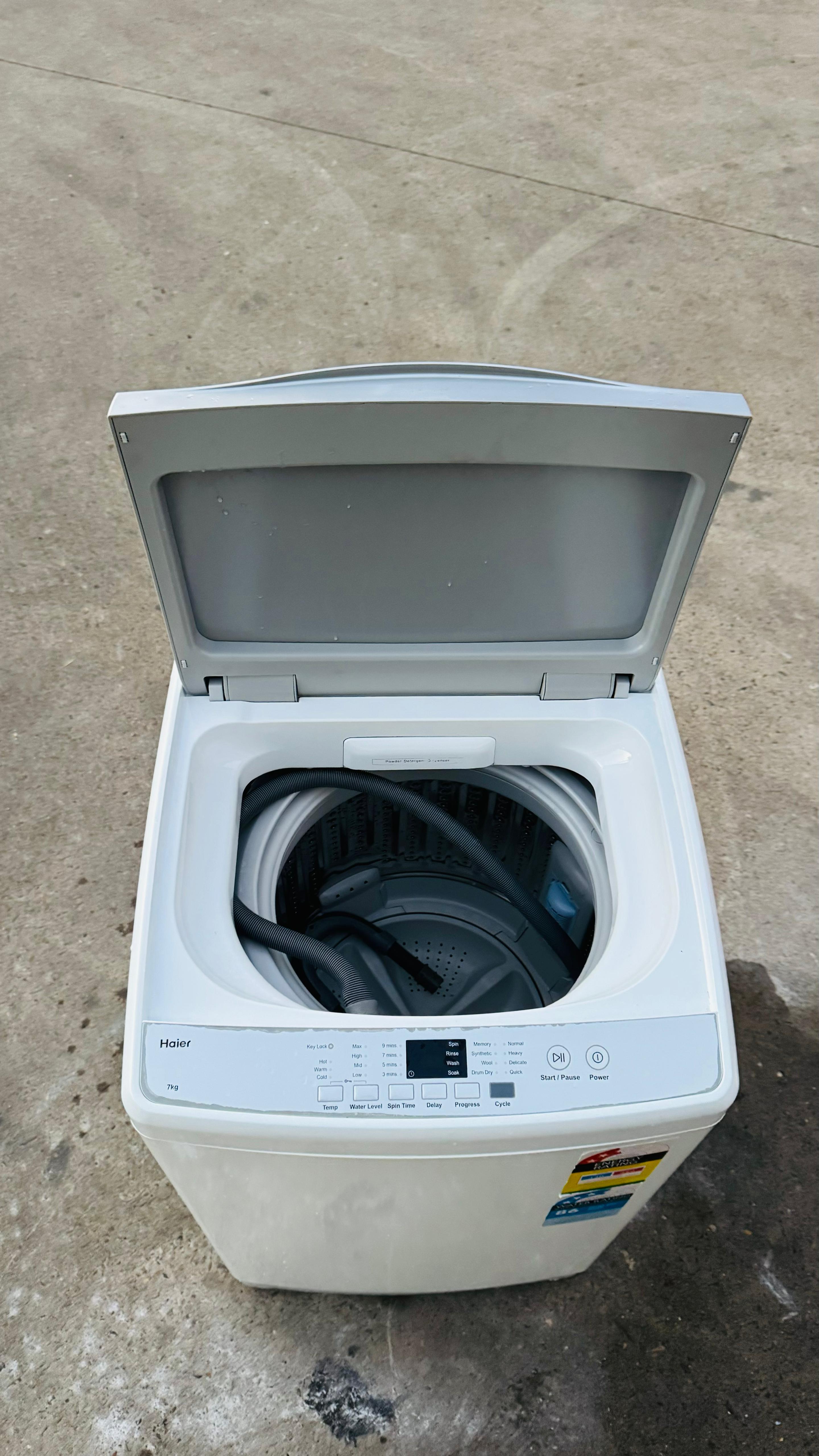 HAIER 7KGS TOP LOADER WASHING MACHINE