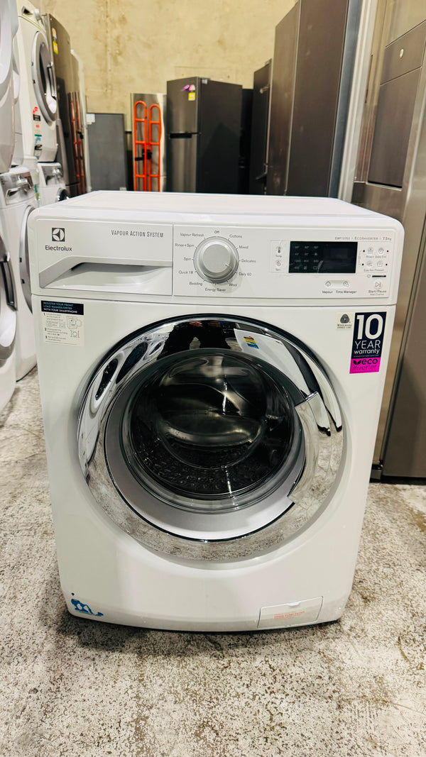 ELECTROLUX 7.5KGS FRONT LOADER WASHING MACHINE
