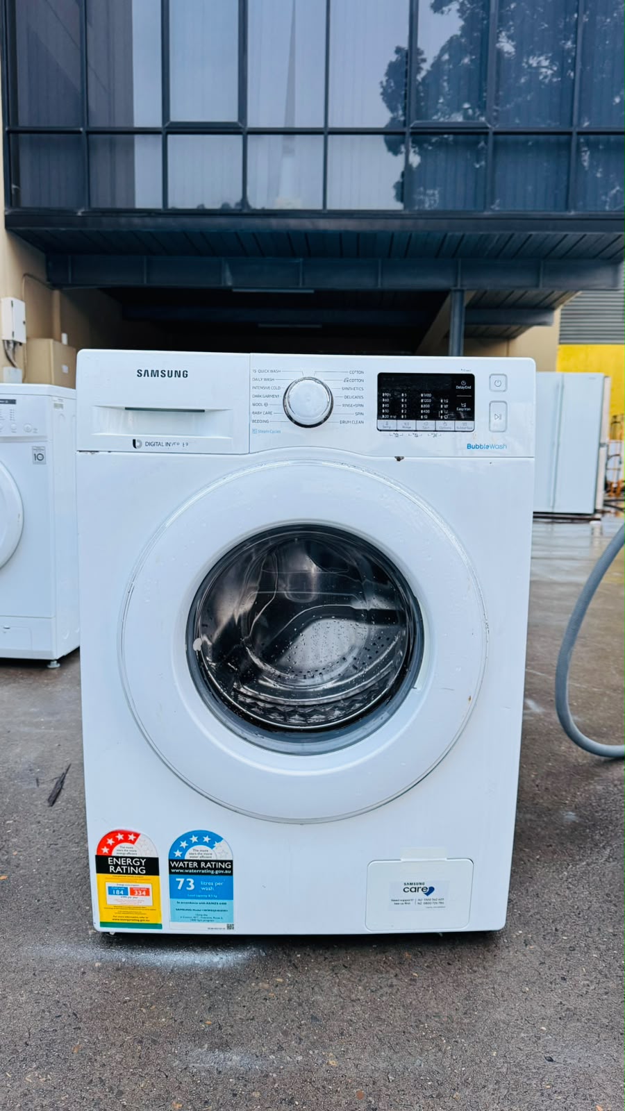 SAMSUNG 8.5KGS FRONT LOADER WASHING MACHINE