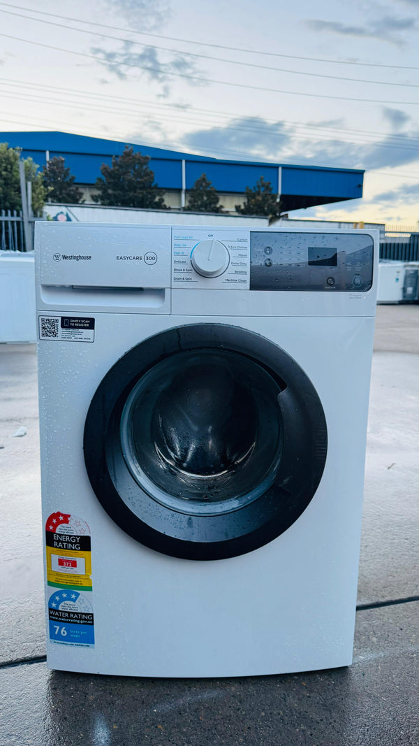 WESTINGHOUSE 7.5KGS FRONT LOADER WASHING MACHINE