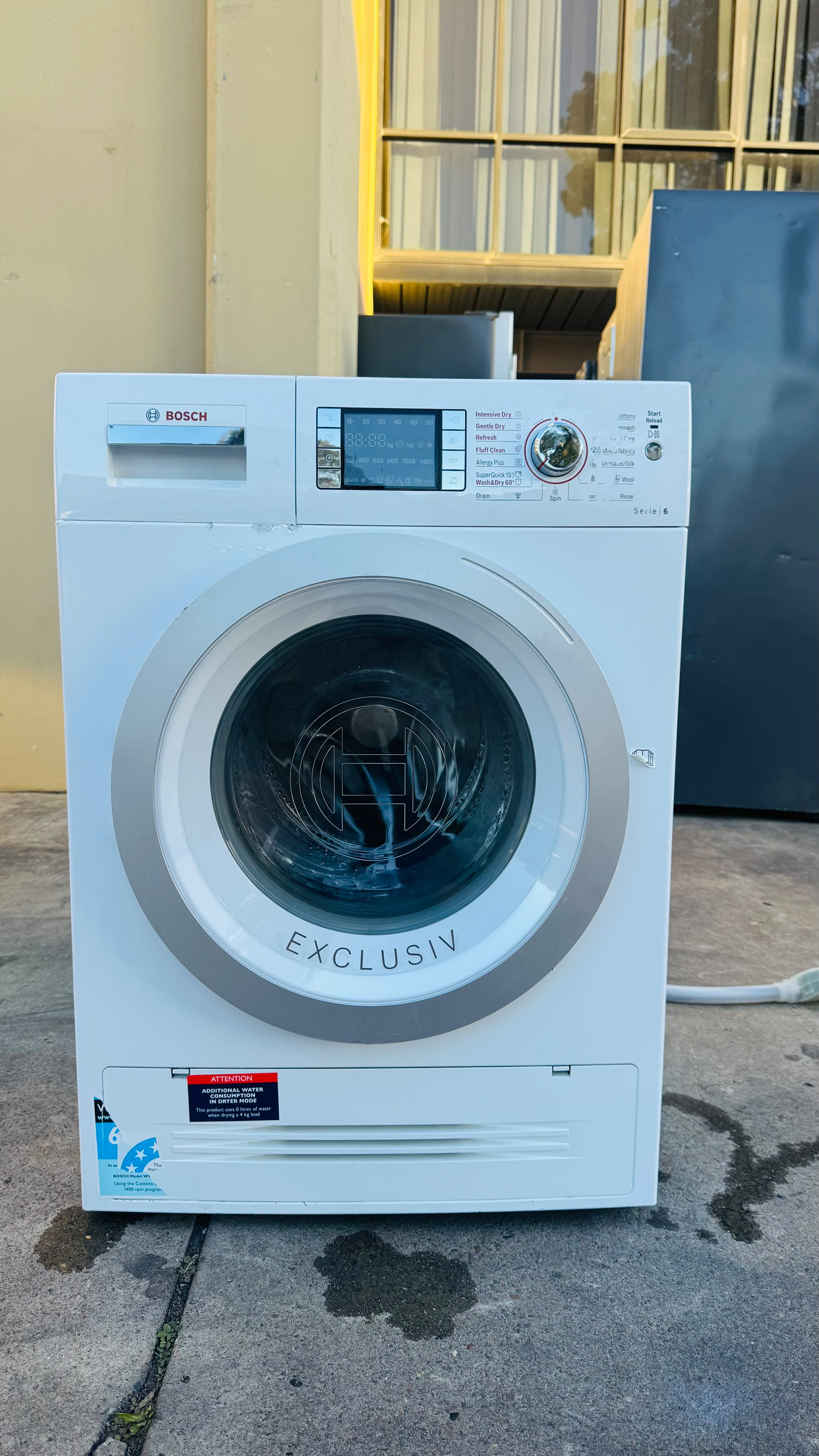 BOSCH 8KGS FRONT LOADER WASHING MACHINE