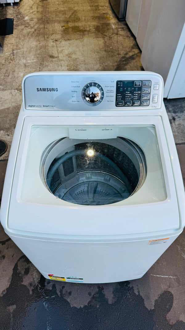 SAMSUNG 8KGS TOP LOADER WASHING MACHINE