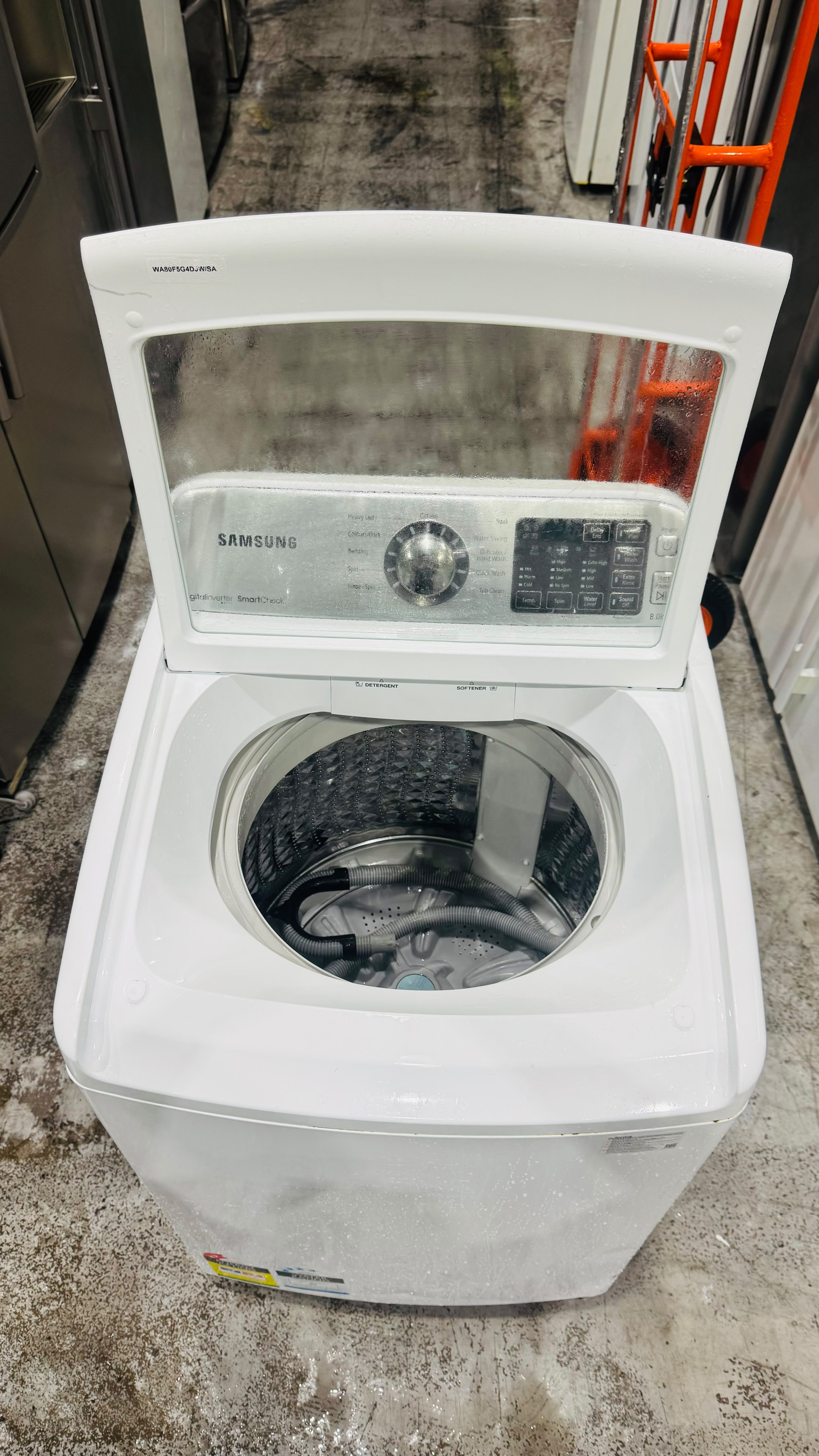 SAMSUNG 8KGS TOP LOADER WASHING MACHINE