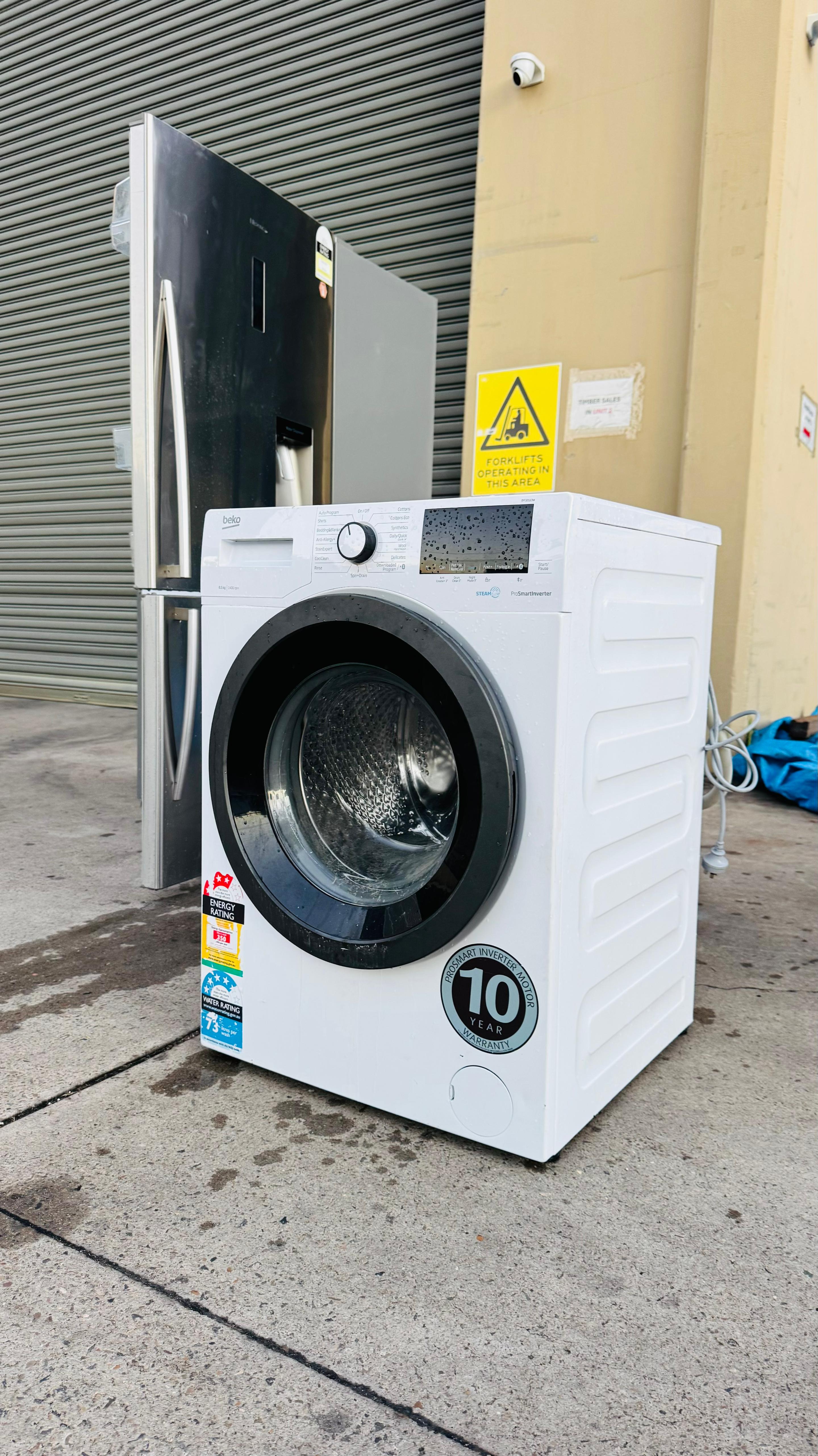 BEKO 8.5 KGS FRONT LOADER WASHING MACHINE