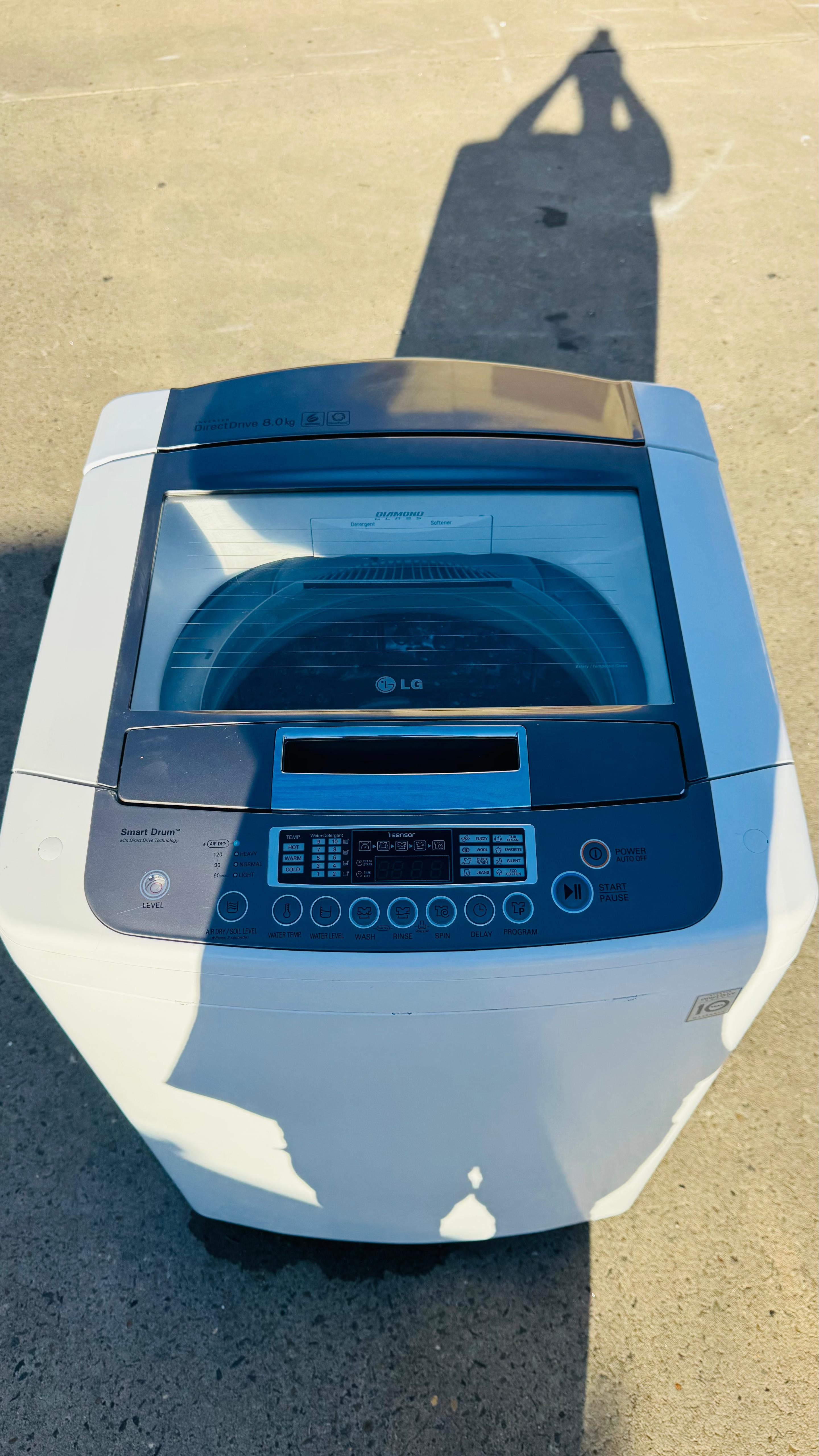 LG 8 KGS TOP LOADER WASHING MACHINE