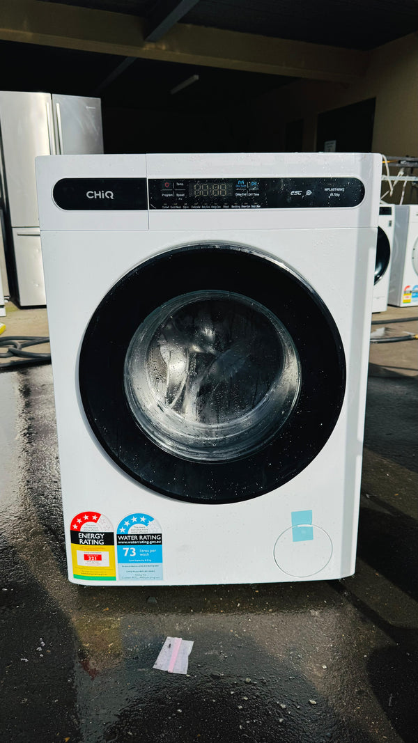 CHIQ 8.5KGS FRONT LOADER WASHING MACHINE