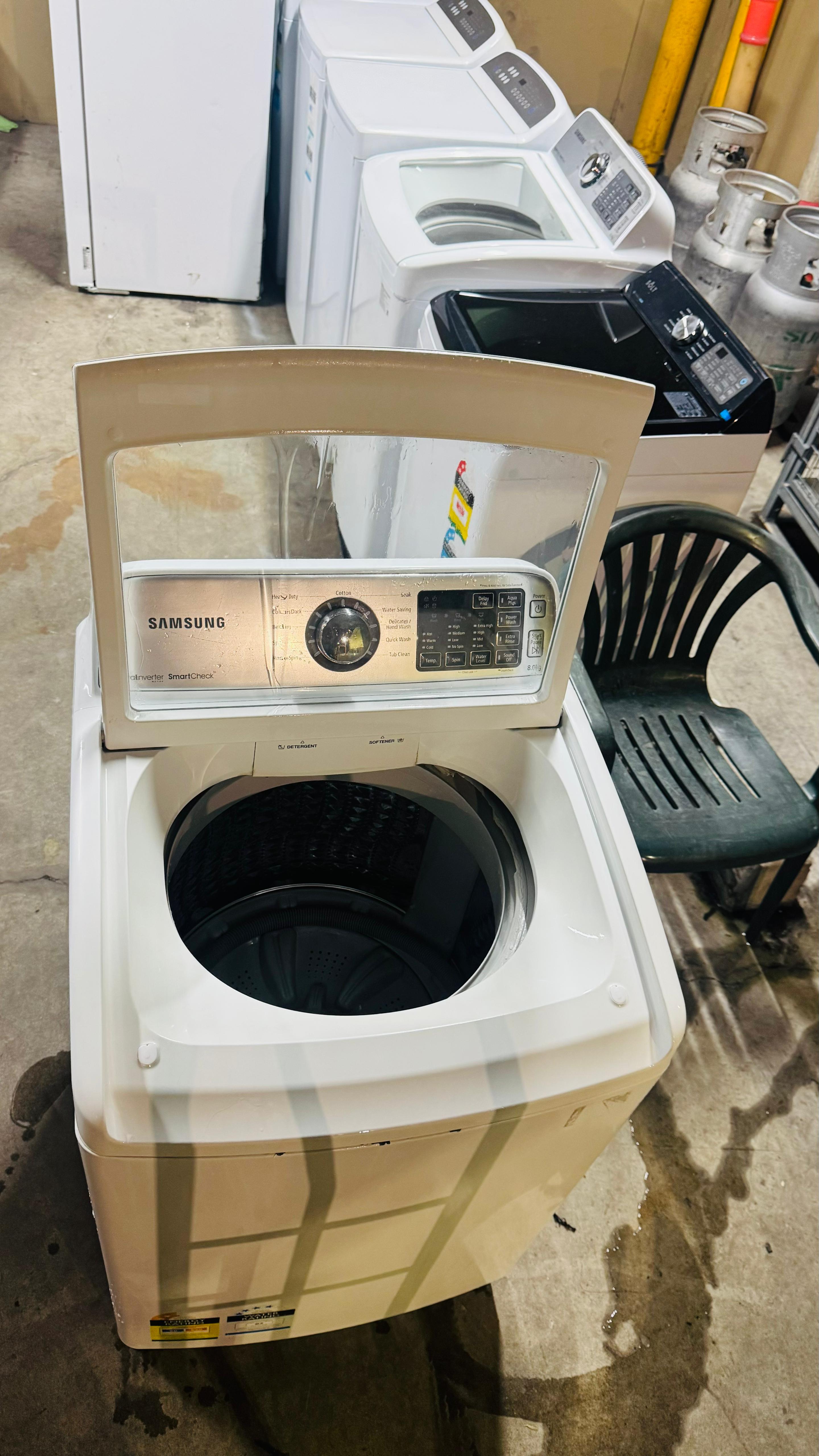 SAMSUNG 8KGS TOP LOADER WASHING MACHINE