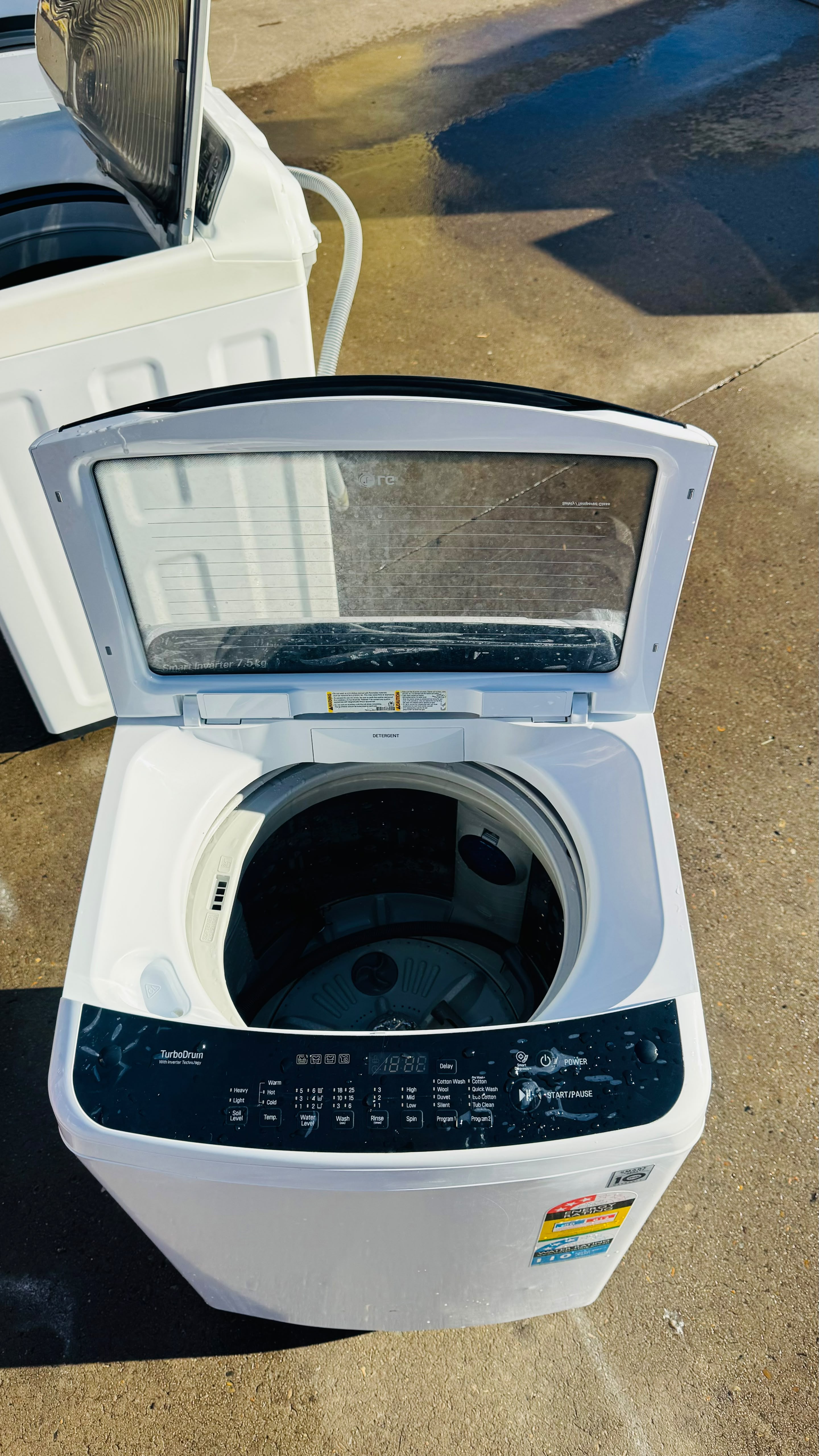 LG 7.5KGS TOP LOADER WASHING MACHINE