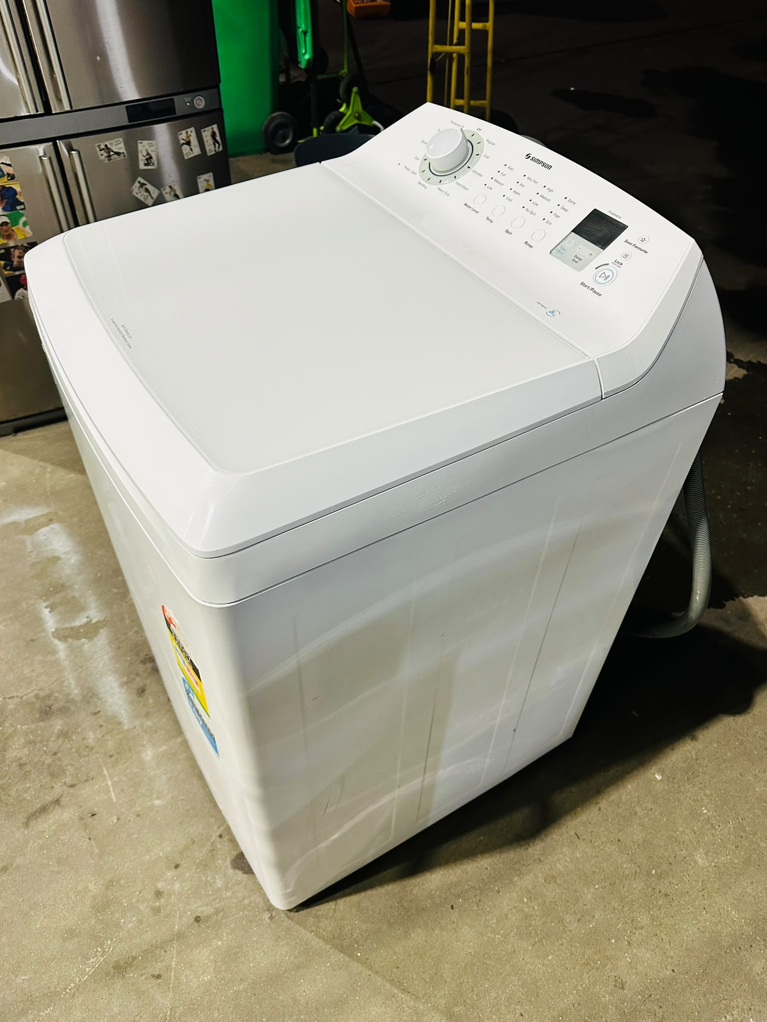 SIMPSON 8KGS TOP LOADER WASHING MACHINE