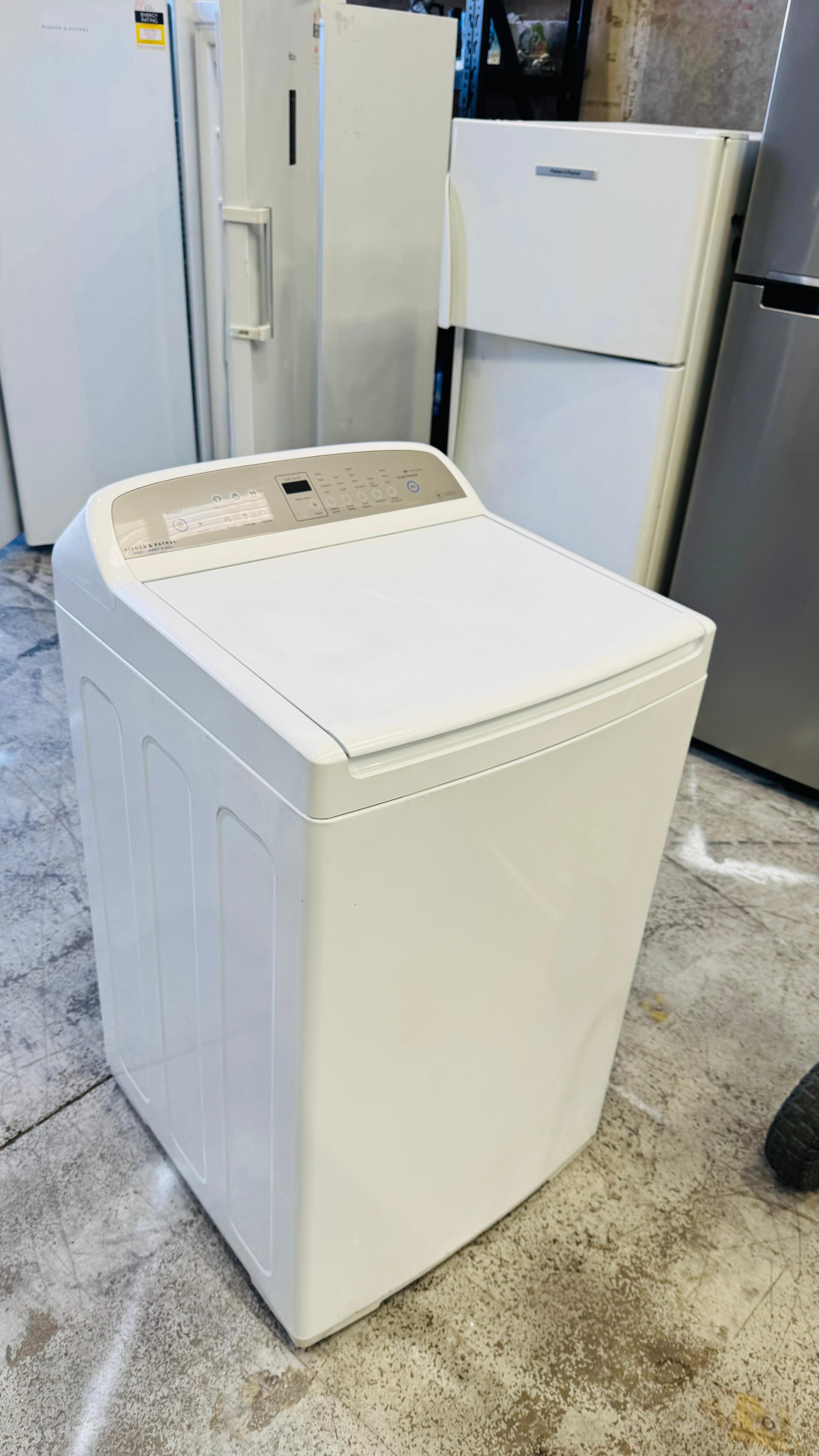FISHER AND PAYKEL 8.5KGS TOP LOADER WASHING MACHINE