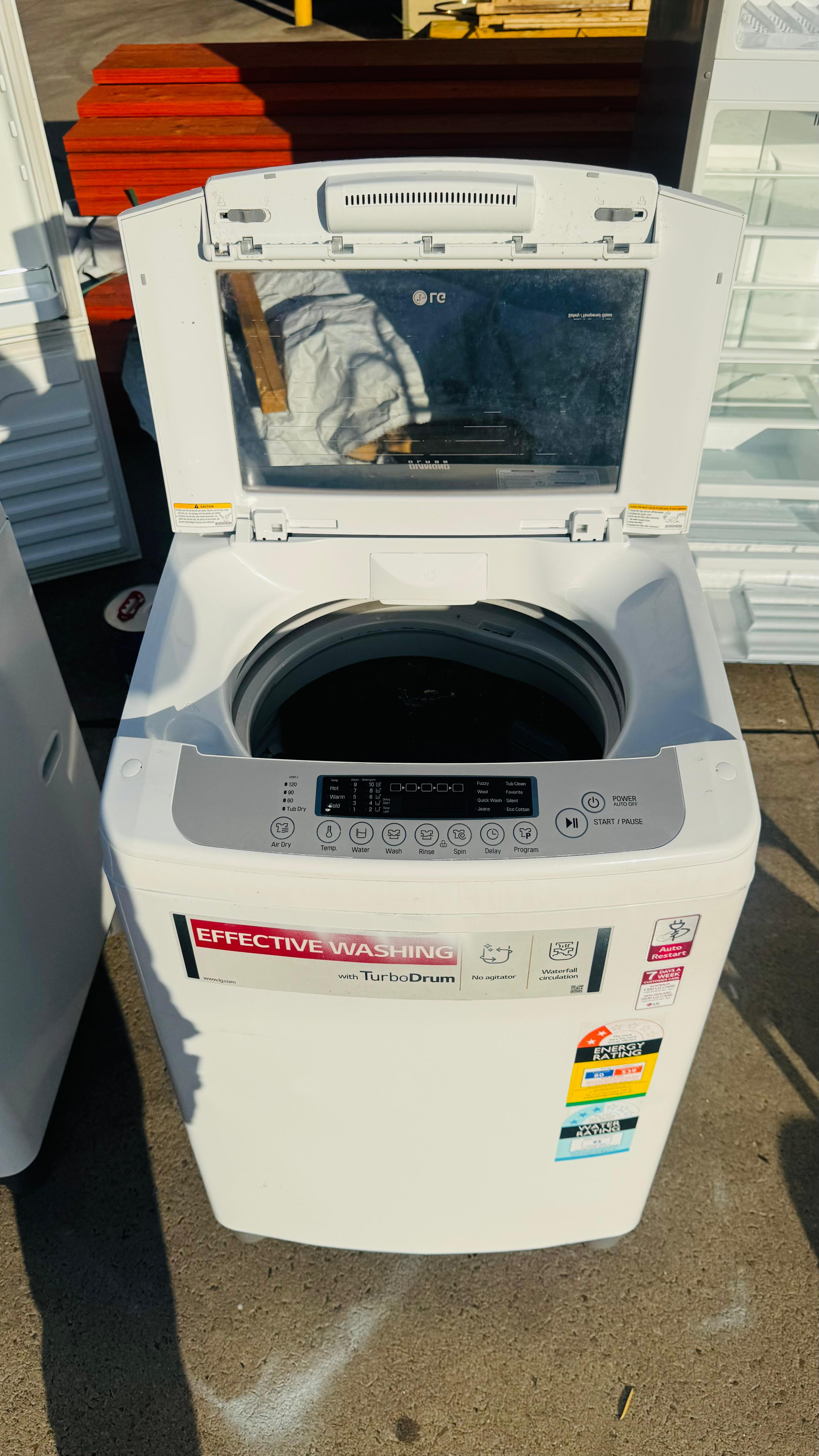 LG 6.5KGS TOP LOADER WASHING MACHINE