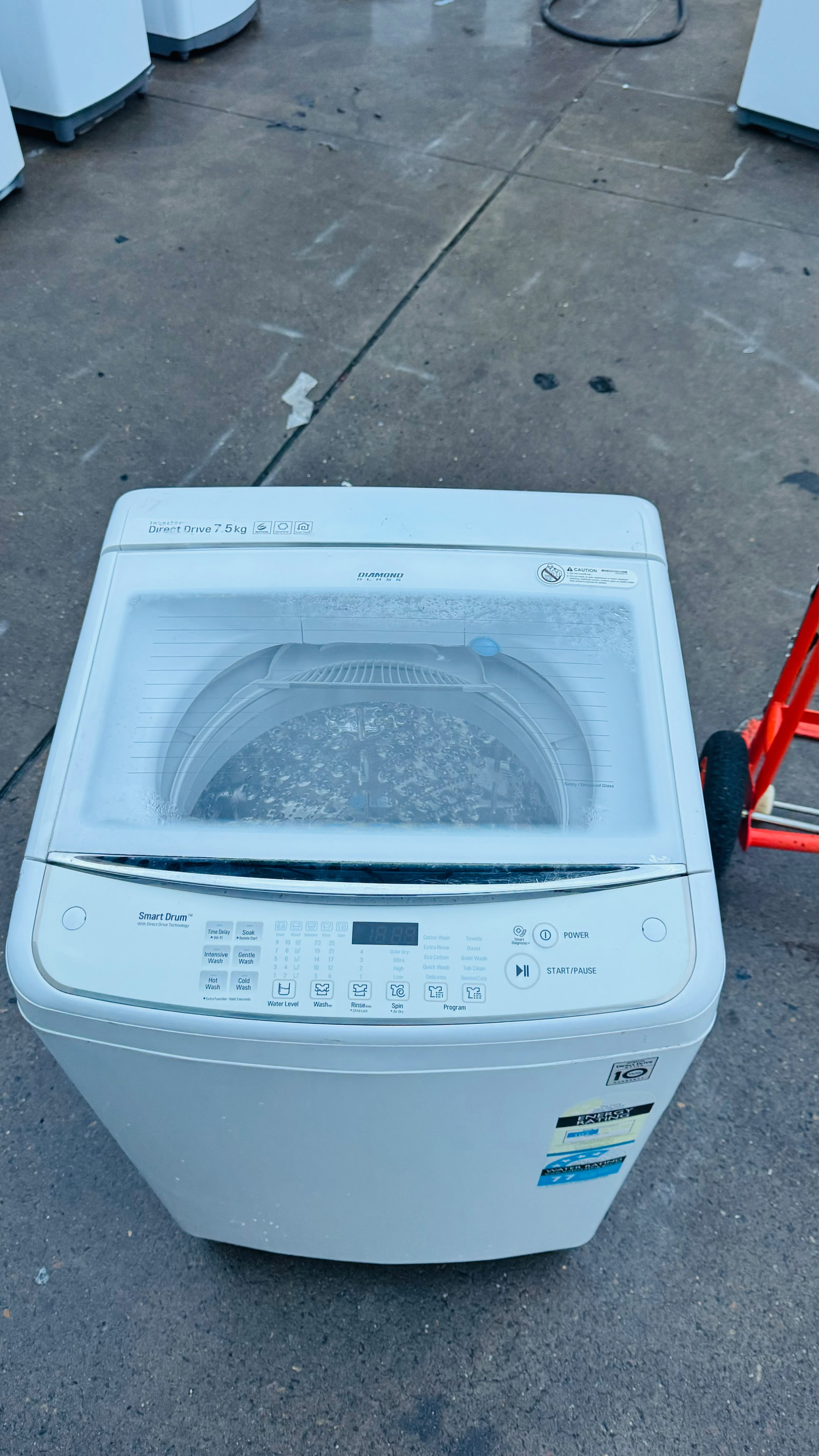 LG 7.5KGS TOP LOADER WASHING MACHINE