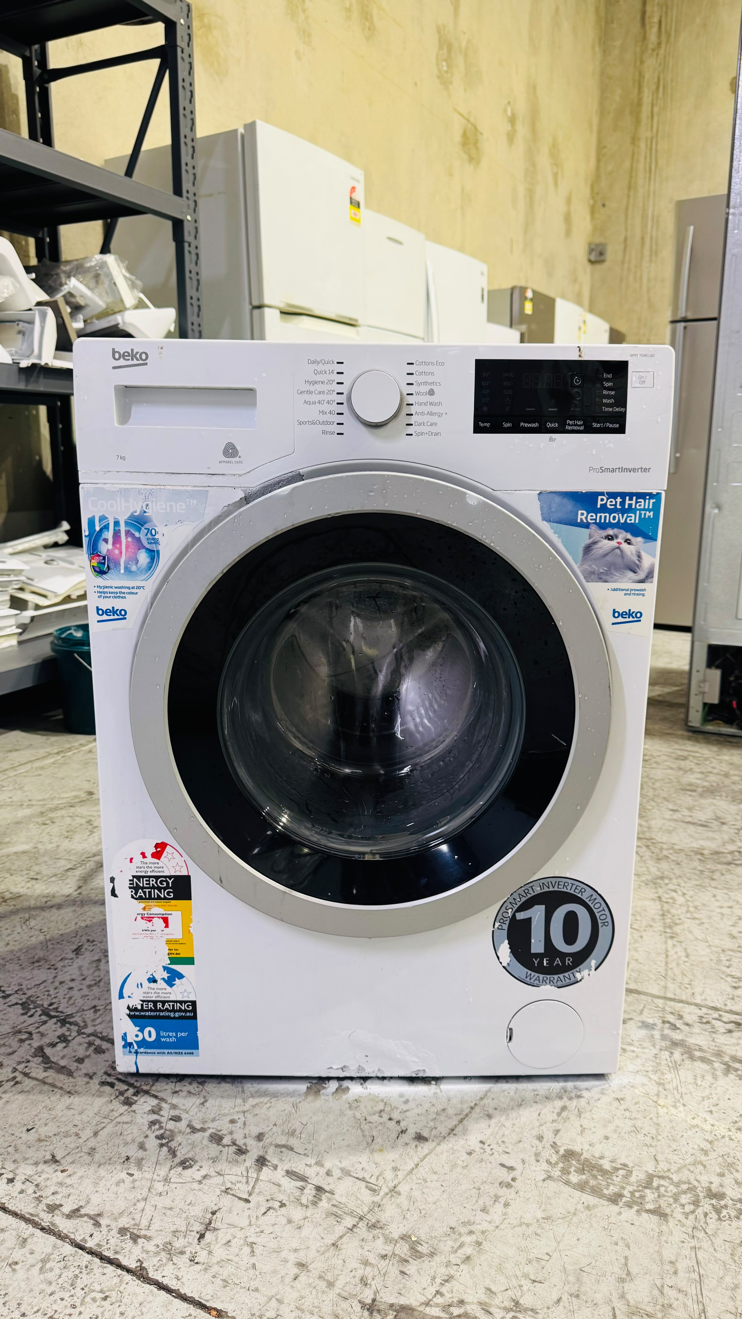 BEKO 7KGS FRONT LOADER WASHING MACHINE