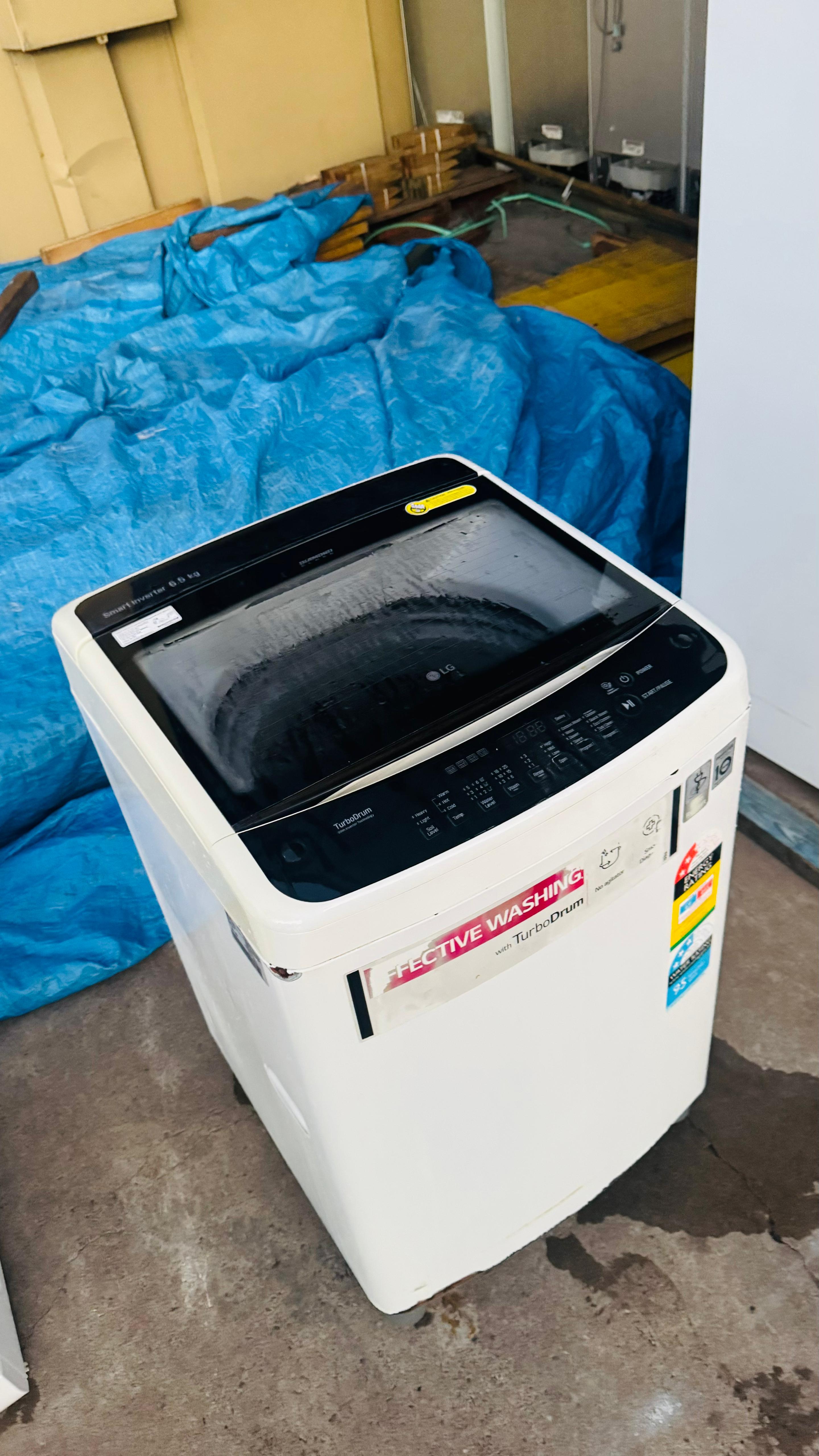LG 6.5KGS TOP LOADER WASHING MACHINE