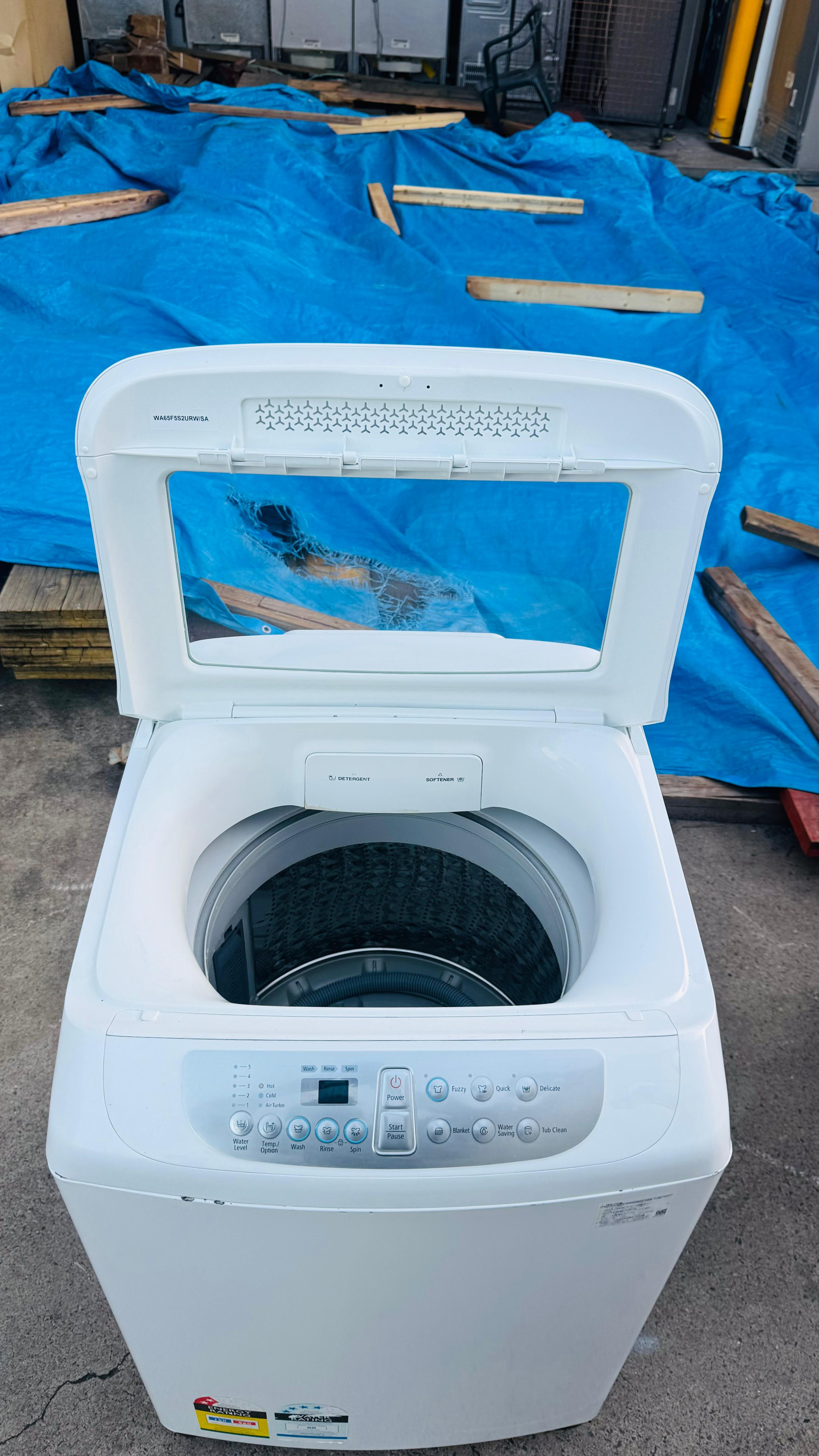 SAMSUNG 6.5KGS TOP LOADER WASHING MACHINE
