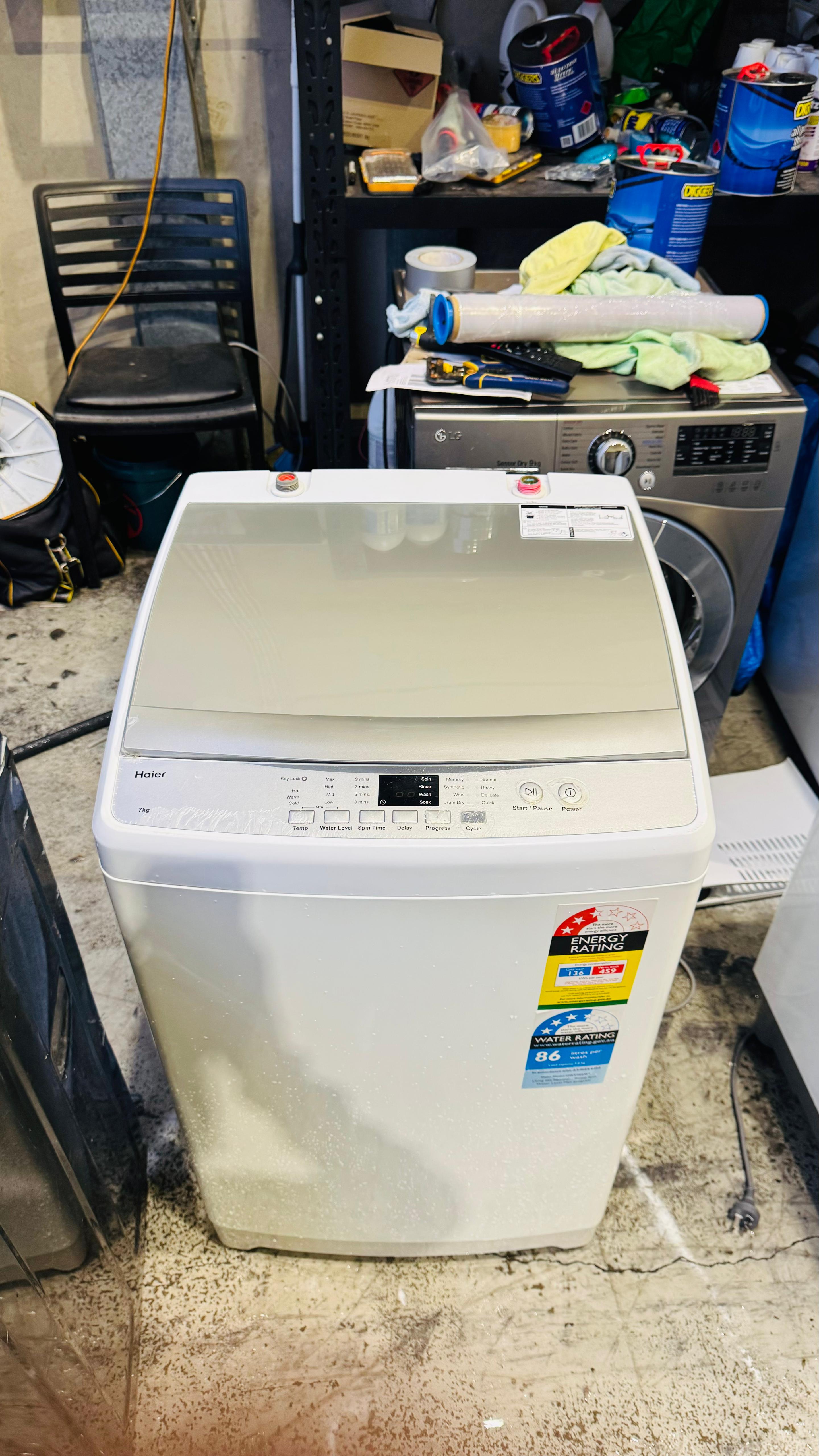 HAIER 7KGS TOP LOADER WASHING MACHINE