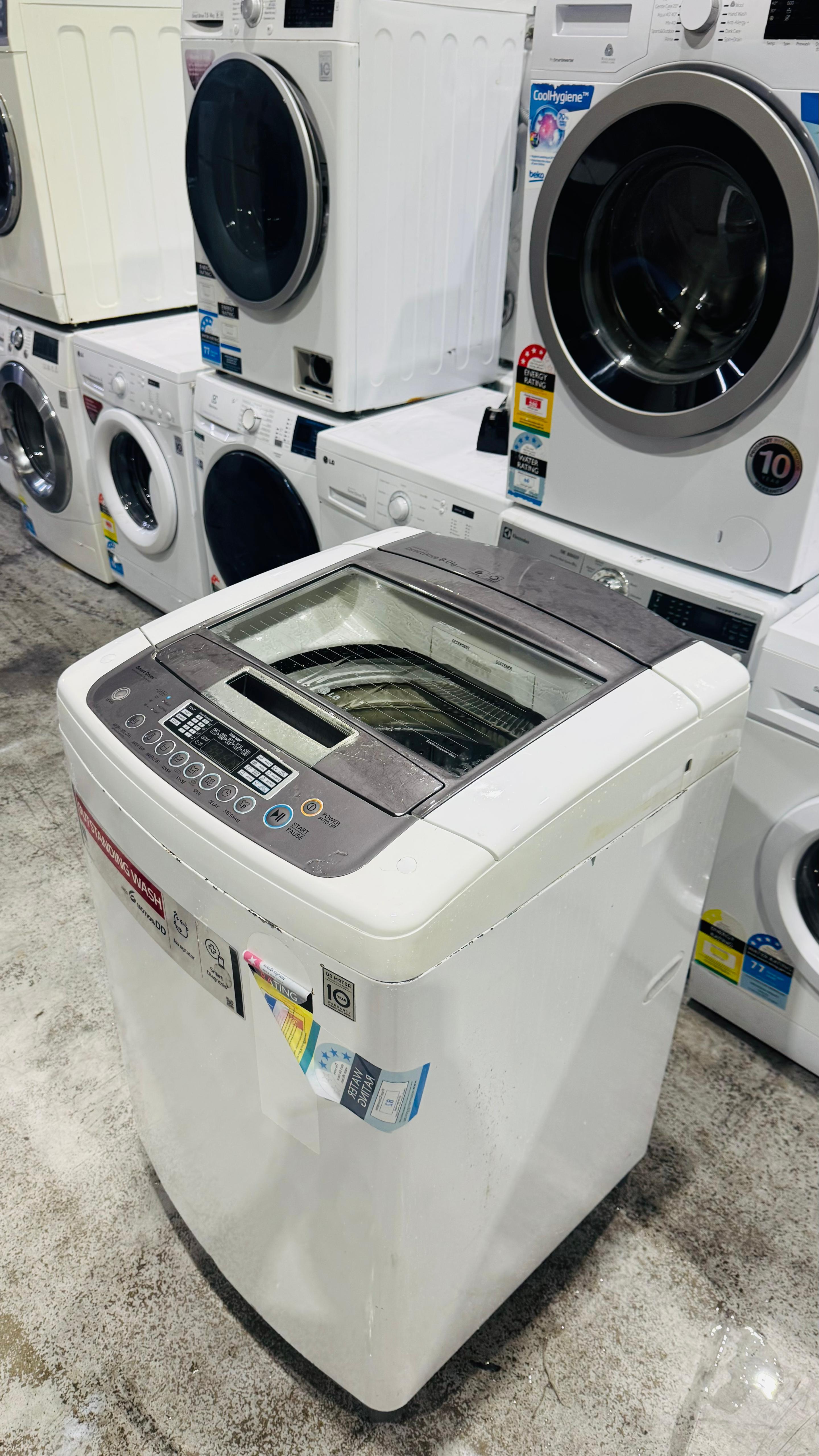 LG 8 KGS TOP LOADER WASHING MACHINE