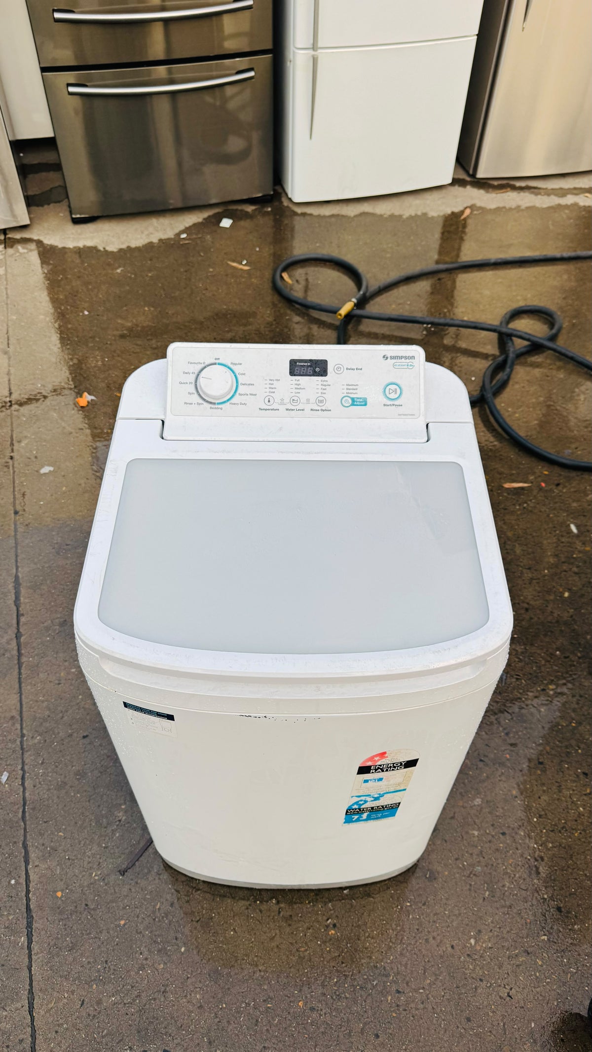 SIMPSON 6KGS TOP LOADER WASHING MACHINE