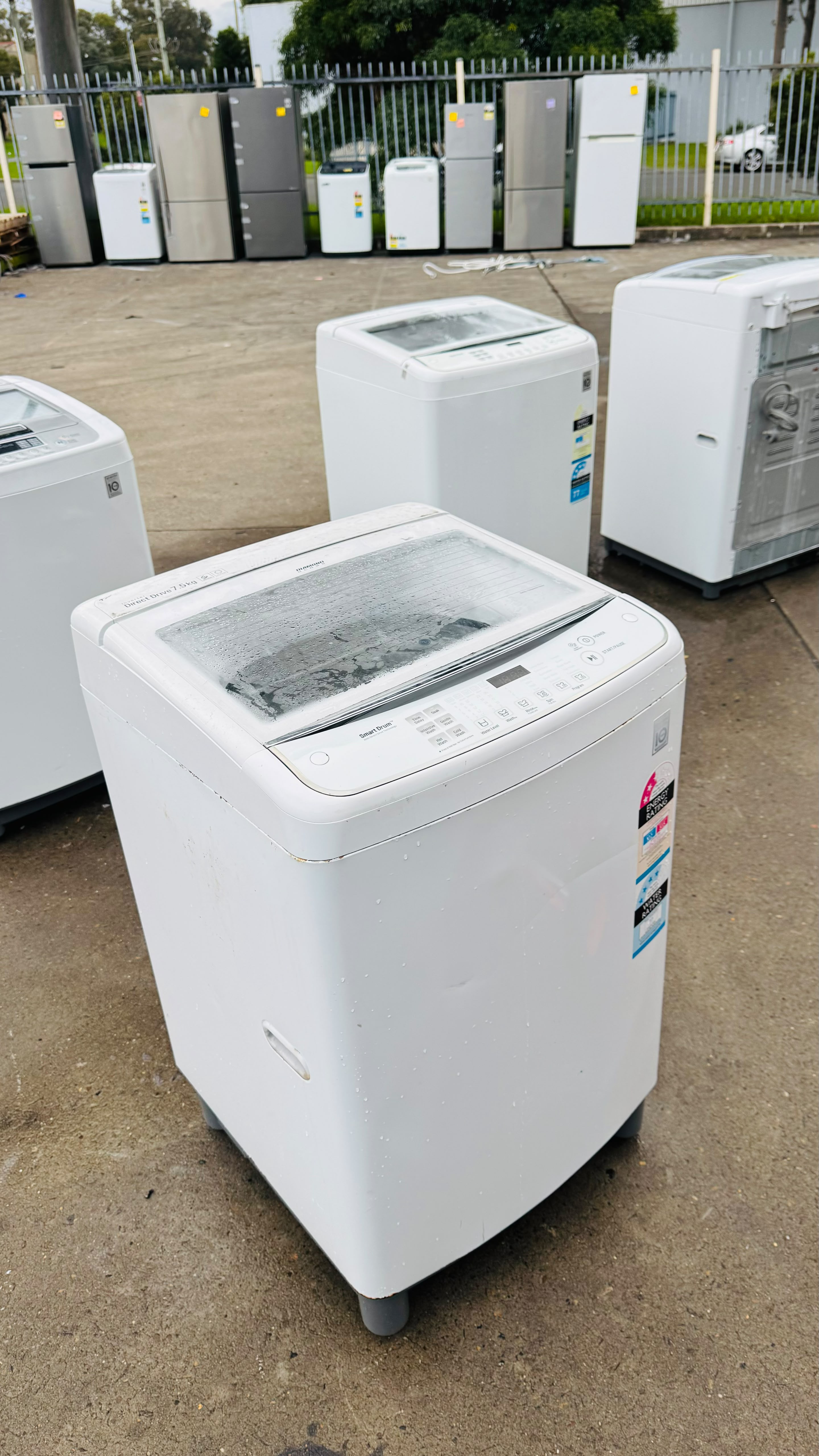LG 7.5KGS TOP LOADER WASHING MACHINE