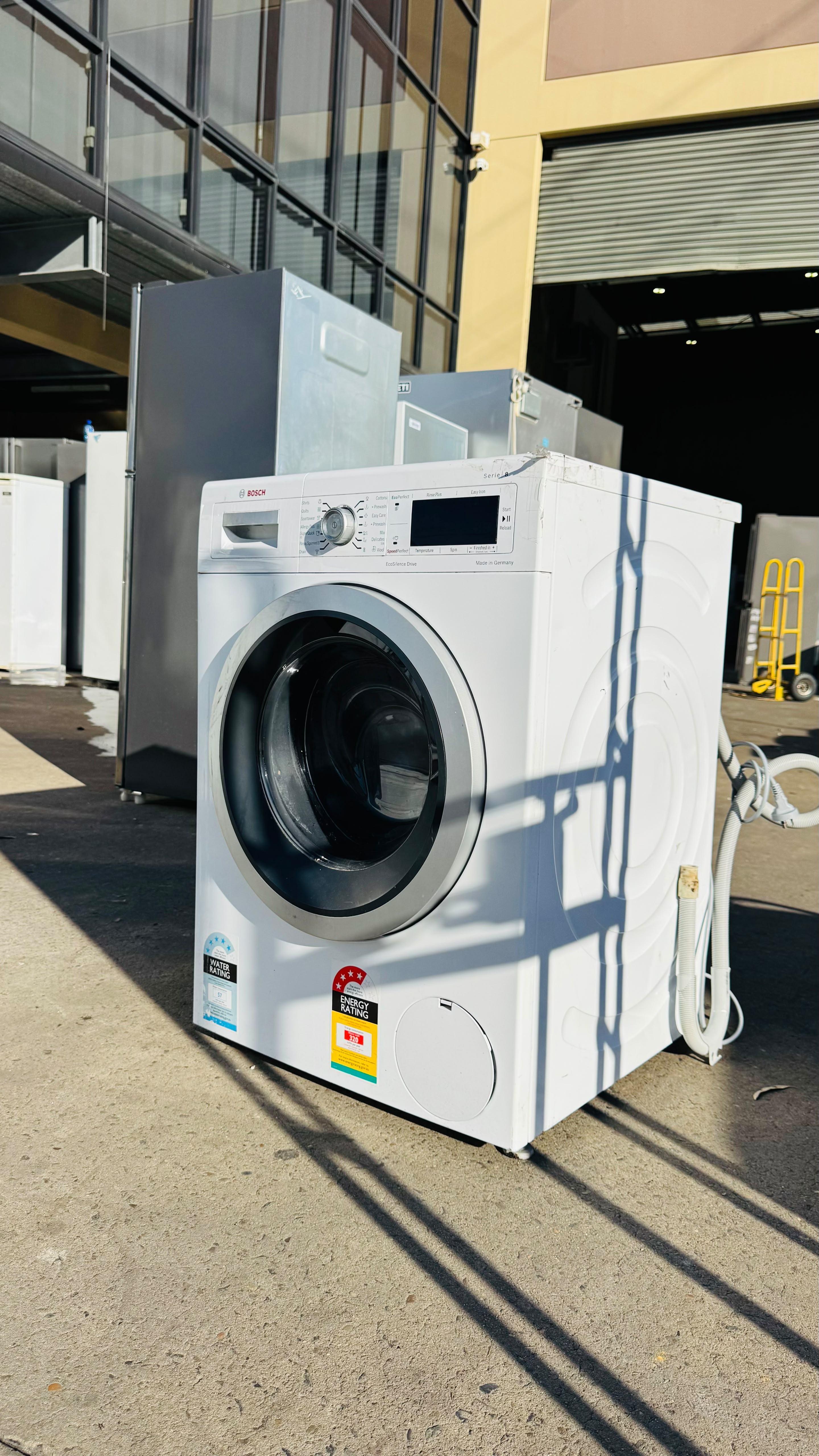 BOSCH 8KGS FRONT LOADER WASHING MACHINE