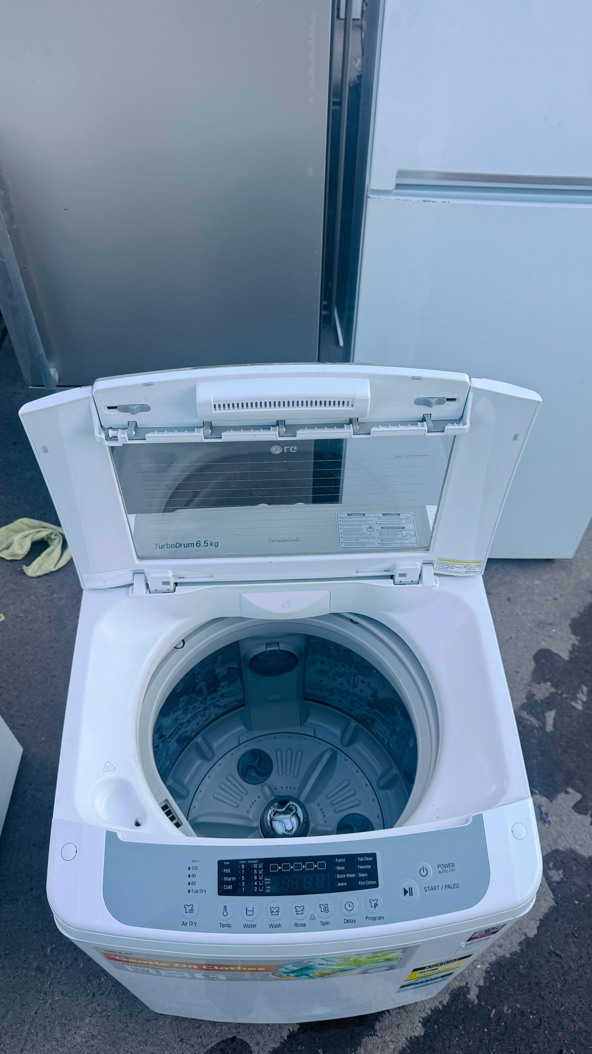 LG 6.5KGS TOP LOADER WASHING MACHINE