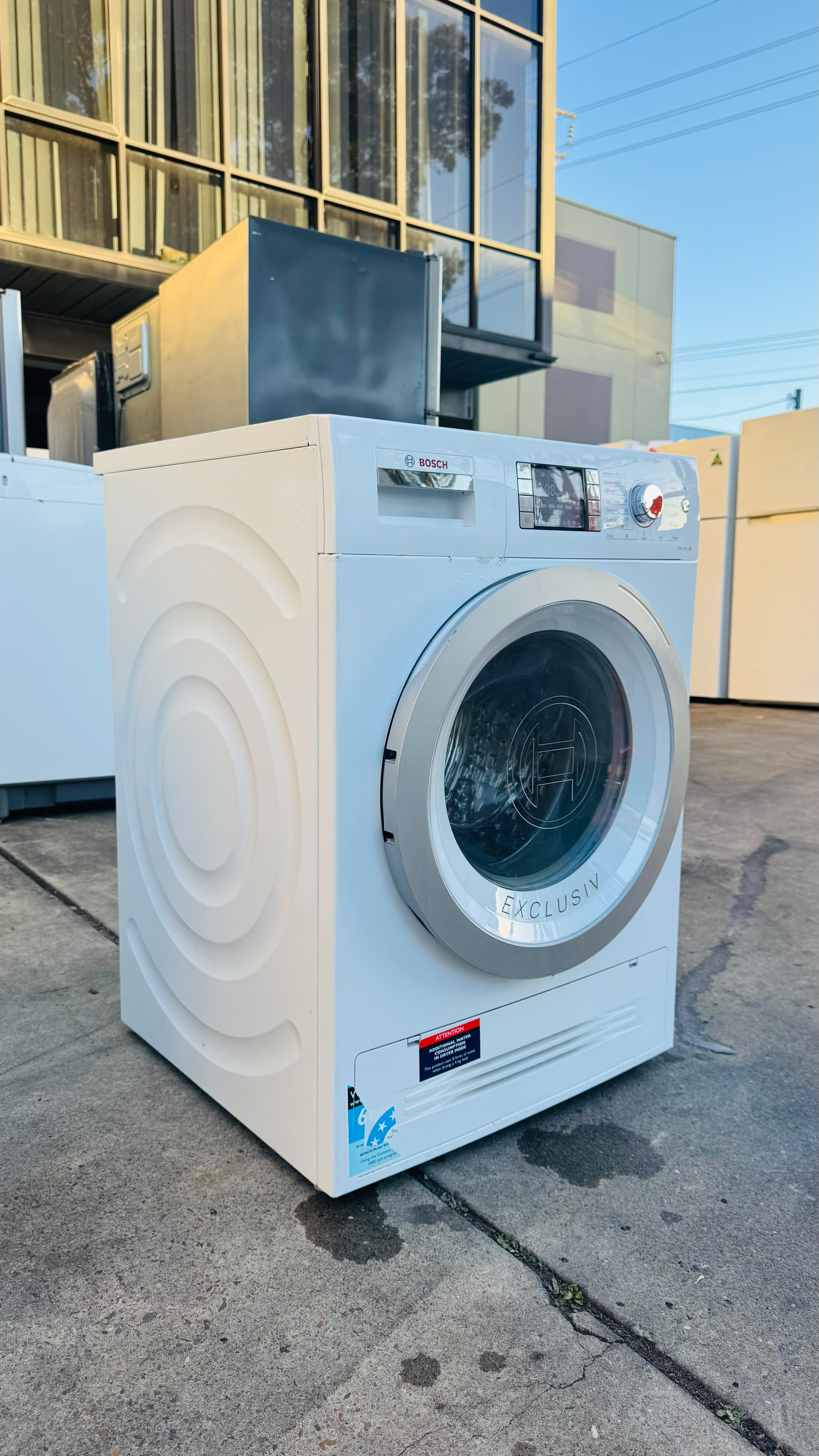 BOSCH 8KGS FRONT LOADER WASHING MACHINE