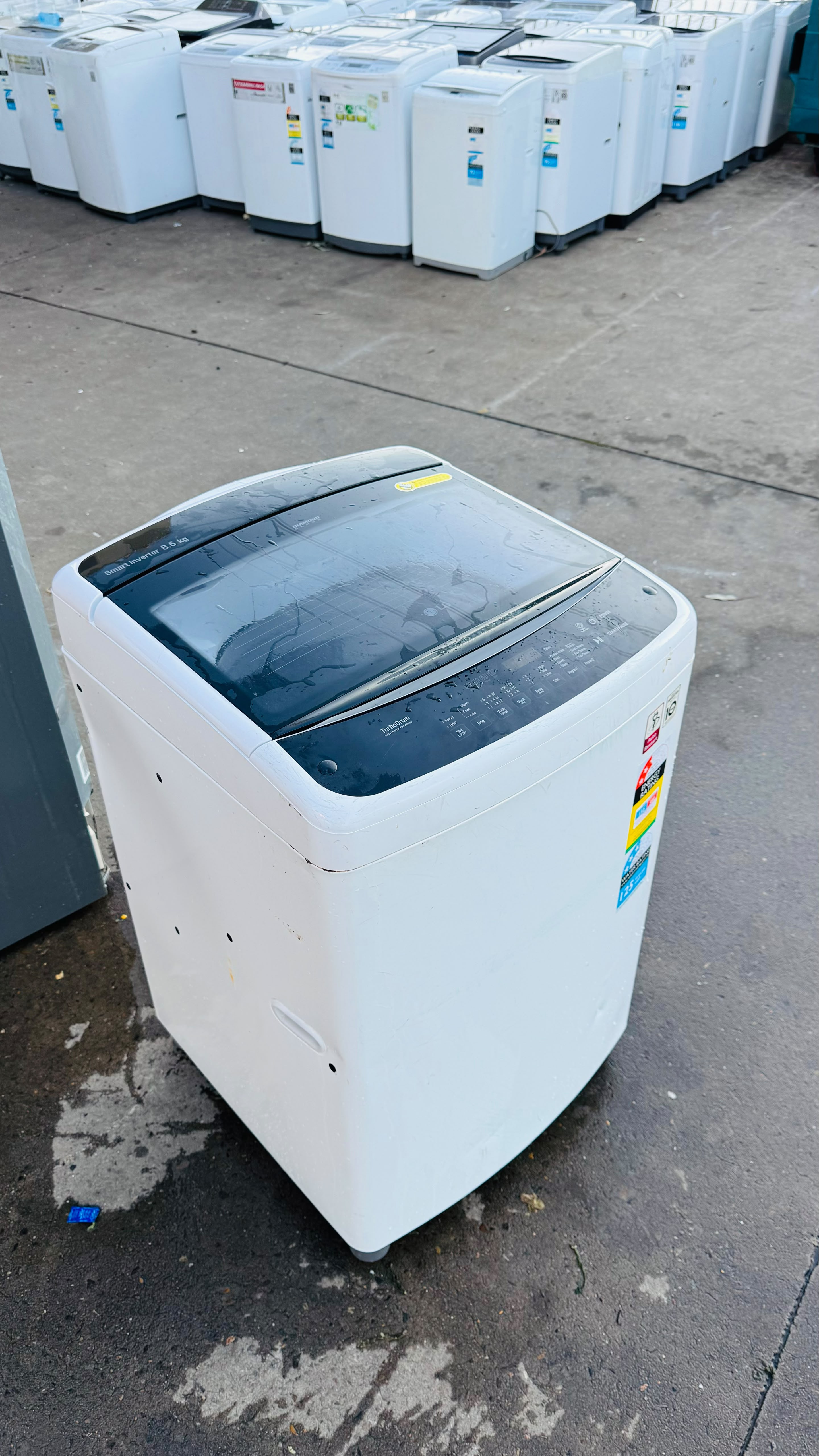 LG 8.5KGS TOP LOADER WASHING MACHINE