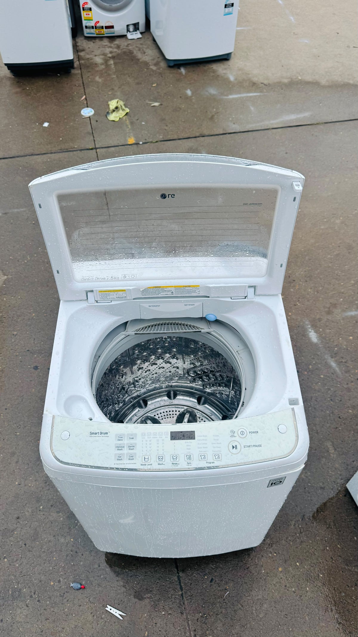 LG 7.5KGS TOP LOADER WASHING MACHINE